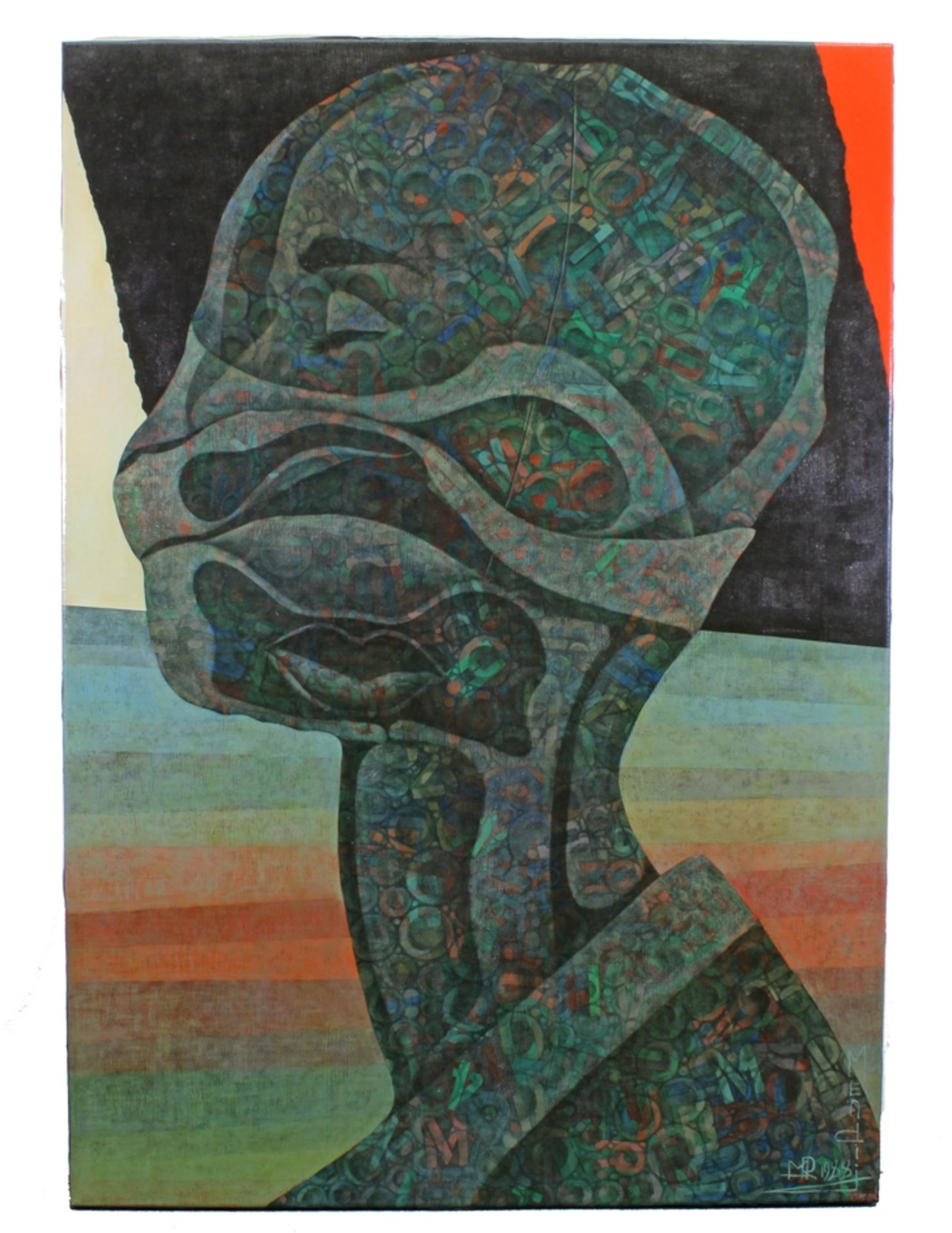 Mendij (Heinz Günter Runge) (1932 Bromberg/heute Polen - 2000 Köln, Studium an der KA Moskau, in Pa - Image 2 of 4