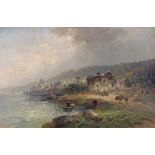 Astudin, Nicolai von (1847/49 Moskau - 1925 Oberlahnstein, deutsch-russischer Landschaftsmaler),
