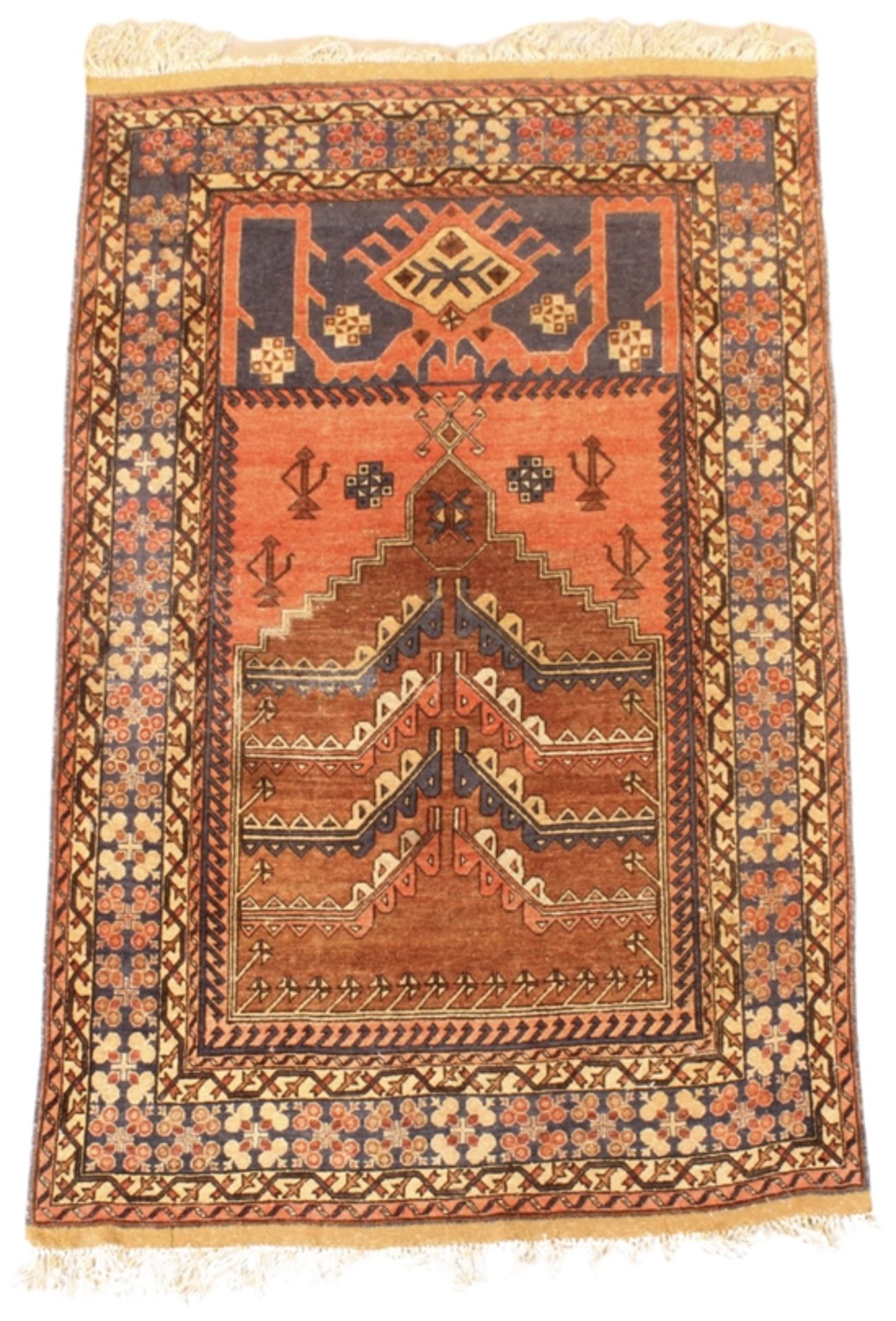 Gebets-Turkmene, Turkmenien, ca. 1.85 x 1.15 m