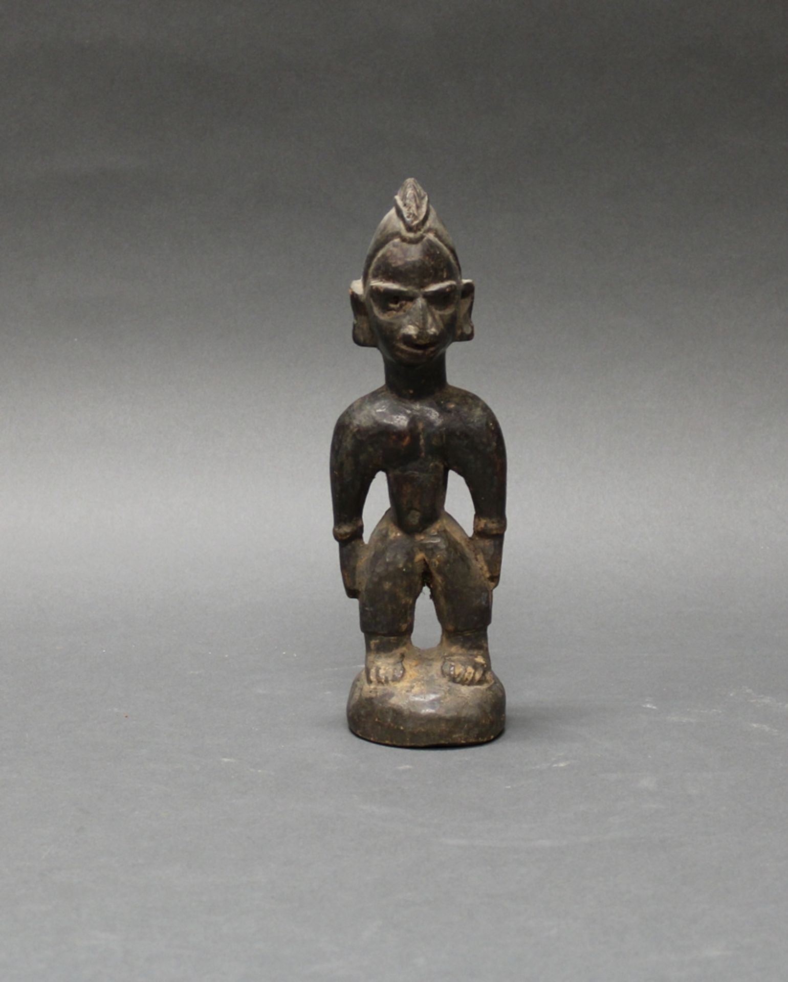 'ere ibedji'-Zwillingsfigur, männlich, Ijebu Ode, Yoruba, Nigeria, Afrika, authentisch, Holz, schwa