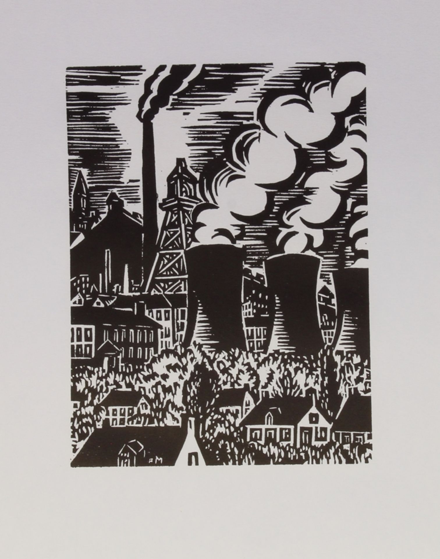 Masereel, Frans (Blankenberghe 1889 - 1972 Avignon, Studium an der KA Gent bei Jean Delvin, bereist - Bild 13 aus 13