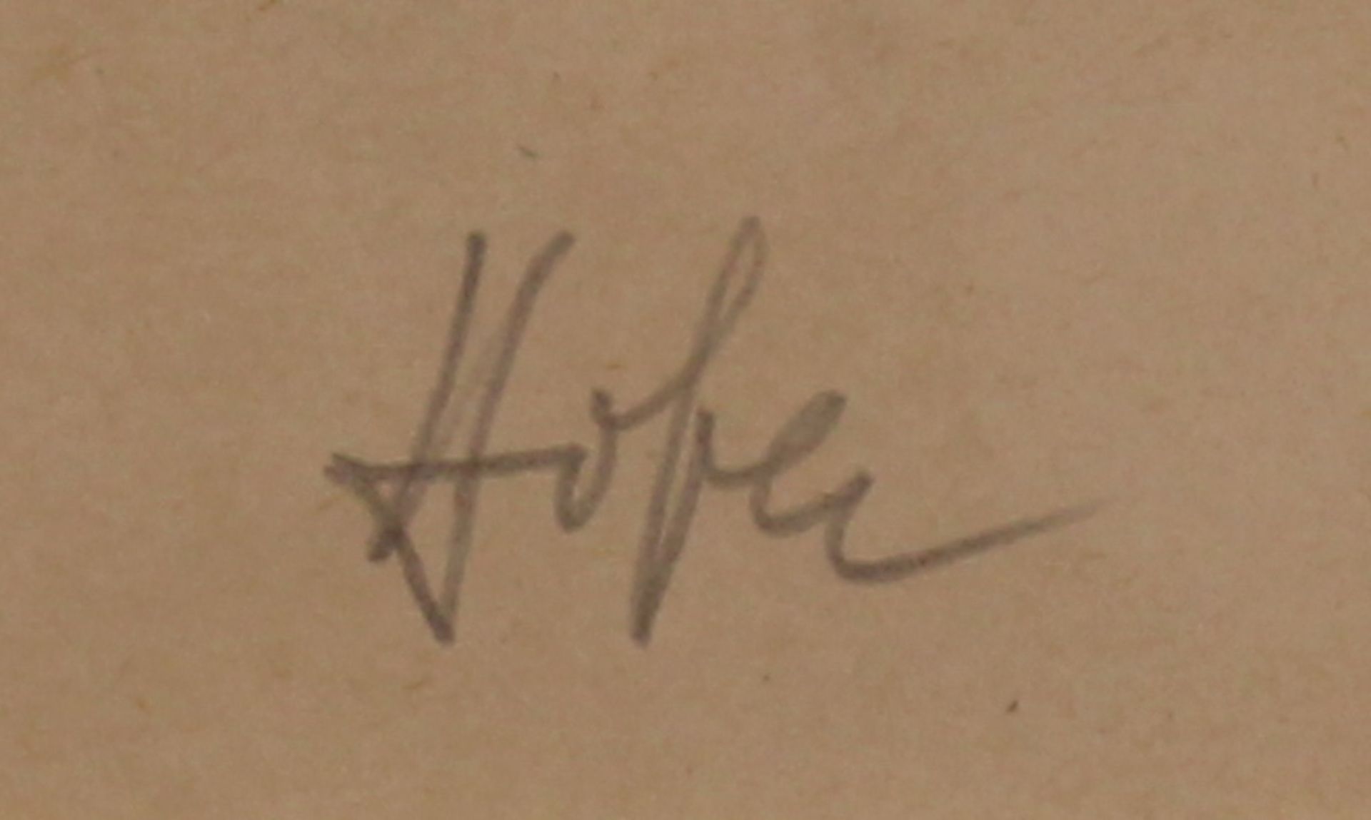 Hofer, Karl (Karlsruhe 1878 - 1955 Berlin, Studium an der KA Stuttgart bei Hans Thoma und Leopold v - Image 3 of 3