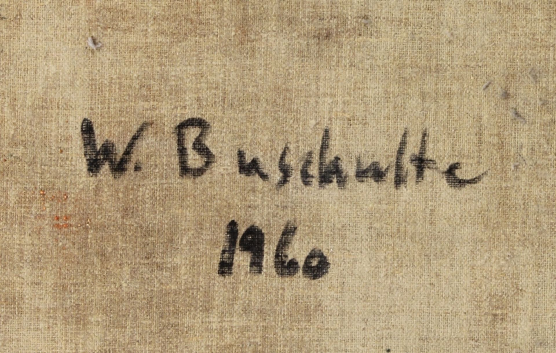 Buschulte, Wilhelm (1923 Unna - 2013 ebenda, Studium an der KA München, Meisterschüler von Hans Göt - Bild 4 aus 4