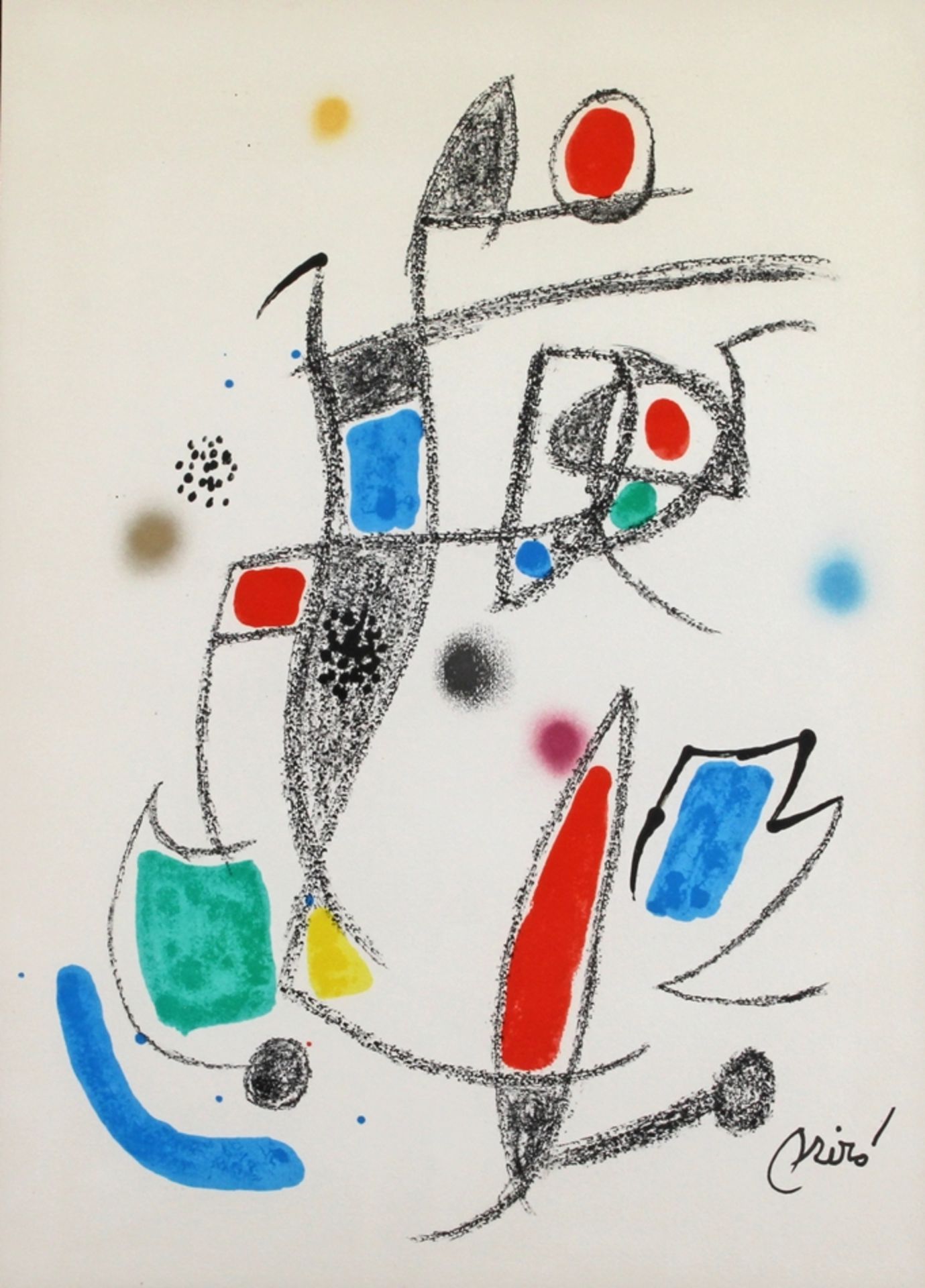 Miro, Joan (Montroig 1893 - 1983 Calamajor/Mallorca),