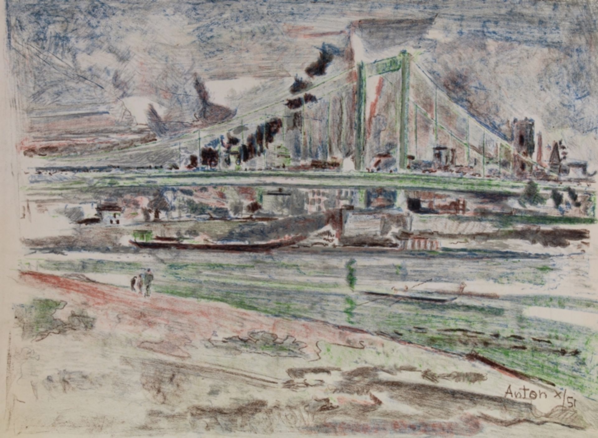 Räderscheidt, Anton (Köln 1892 - 1970 Köln, Studium an der Kunstgewerbeschule Köln und KA Düsseldor