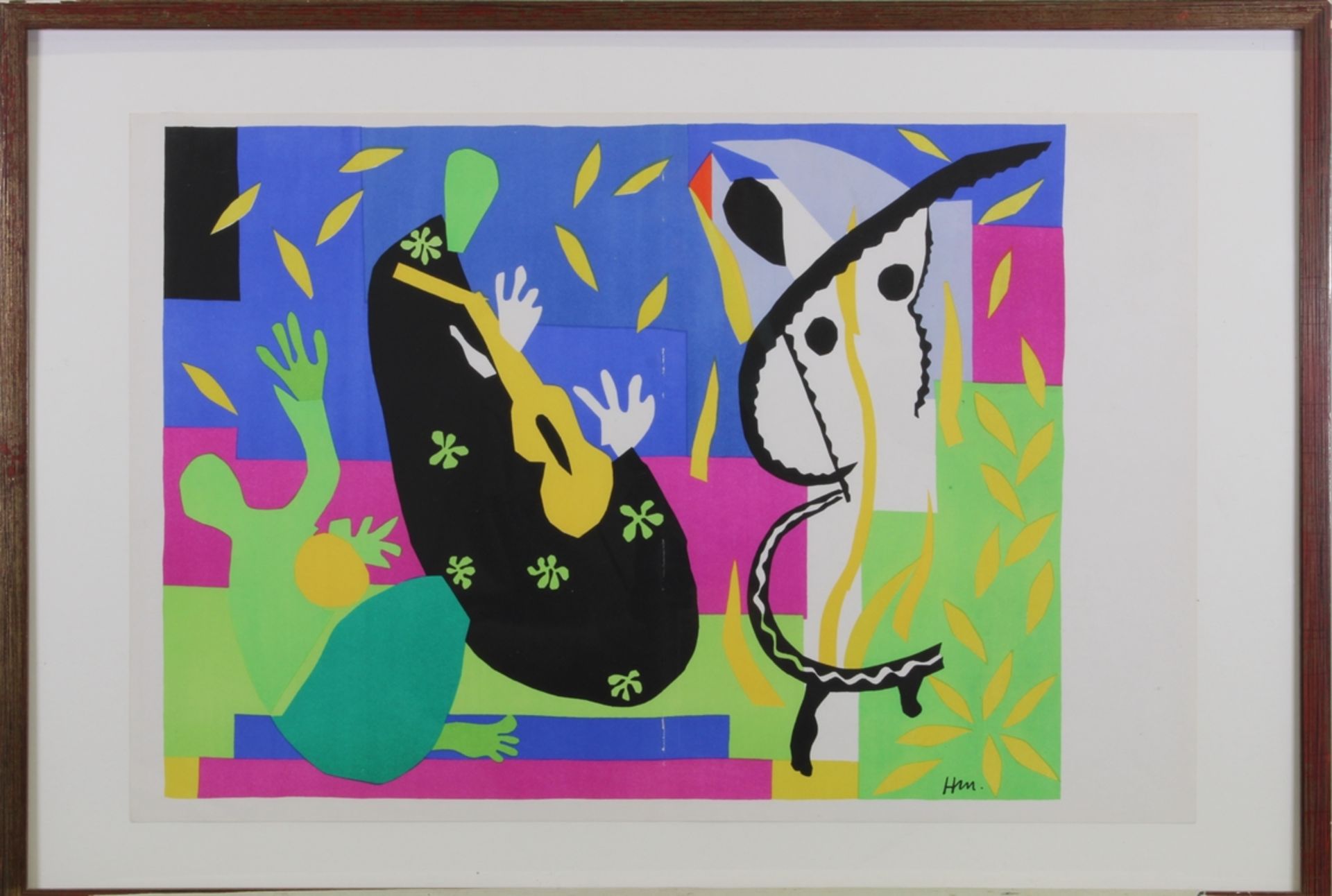 Matisse, Henri (Le Cateau-Cambrésis 1869 - 1954 Nizza, französischer Maler, Bildhauer, Grafiker und - Bild 2 aus 3