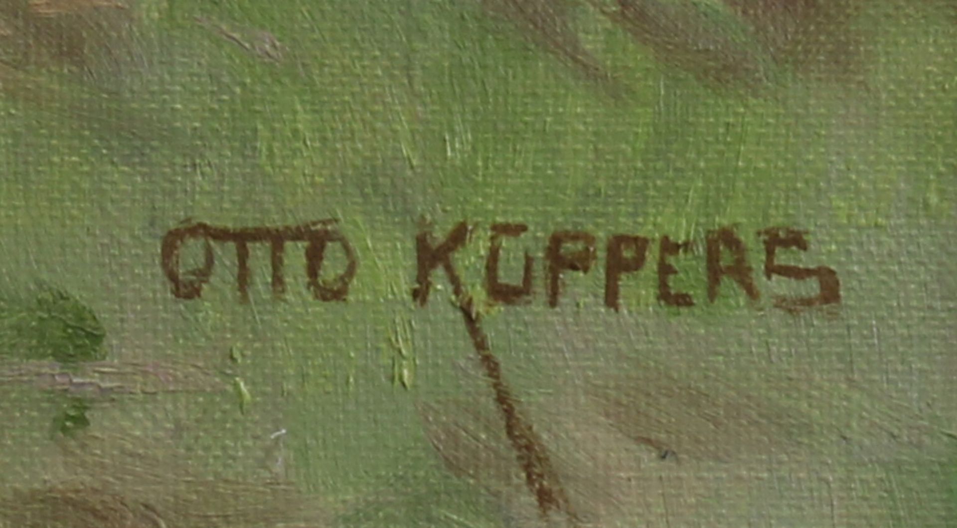 Küppers, Otto (Bonn 1888 - 1986 Bonn, in Bonn tätiger Landschaftsmaler, Sohn des Bildhauers Albert  - Bild 3 aus 4