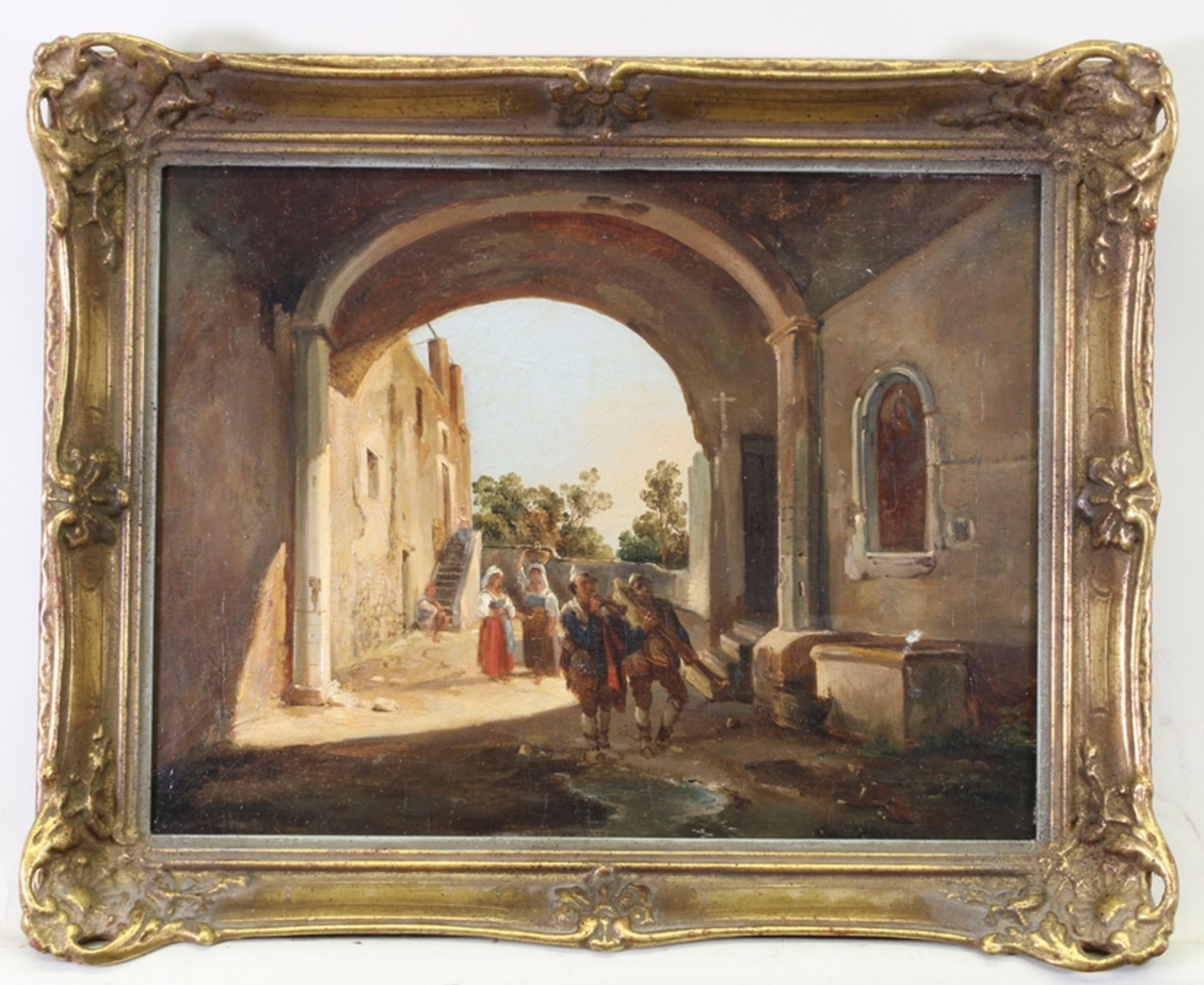 Carelli, Consalvo (1818 - 1900 Neapel, kommt aus einer Künstlerfamilie, lehnte den Akademismus ab u - Bild 2 aus 4