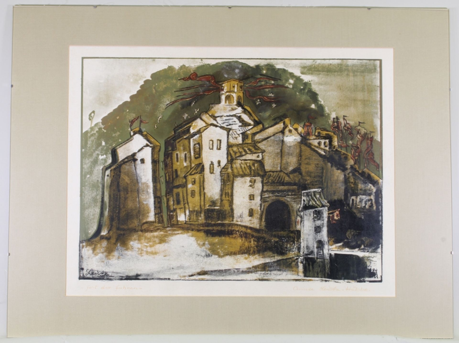 Leutz-Hübbe, Anna (1908 - 1994, Künstlerin aus Bad Godesberg), - Bild 4 aus 6