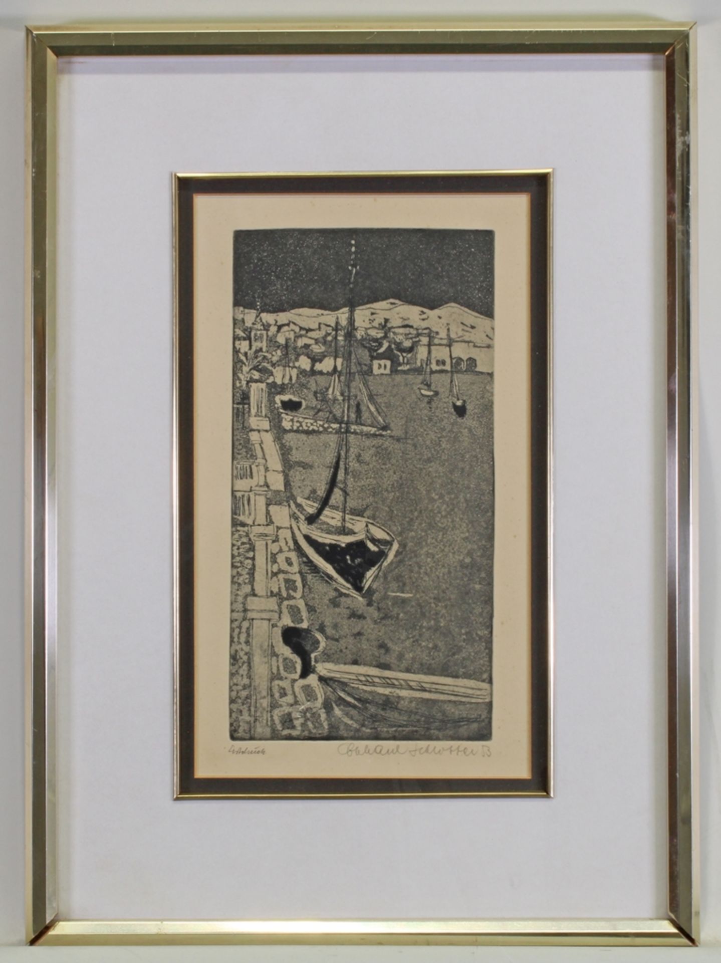 Schlotter, Eberhard (Hildesheim 1921 - 2014 Altea, Studium an der KA München, Maler und Grafiker), - Image 2 of 4