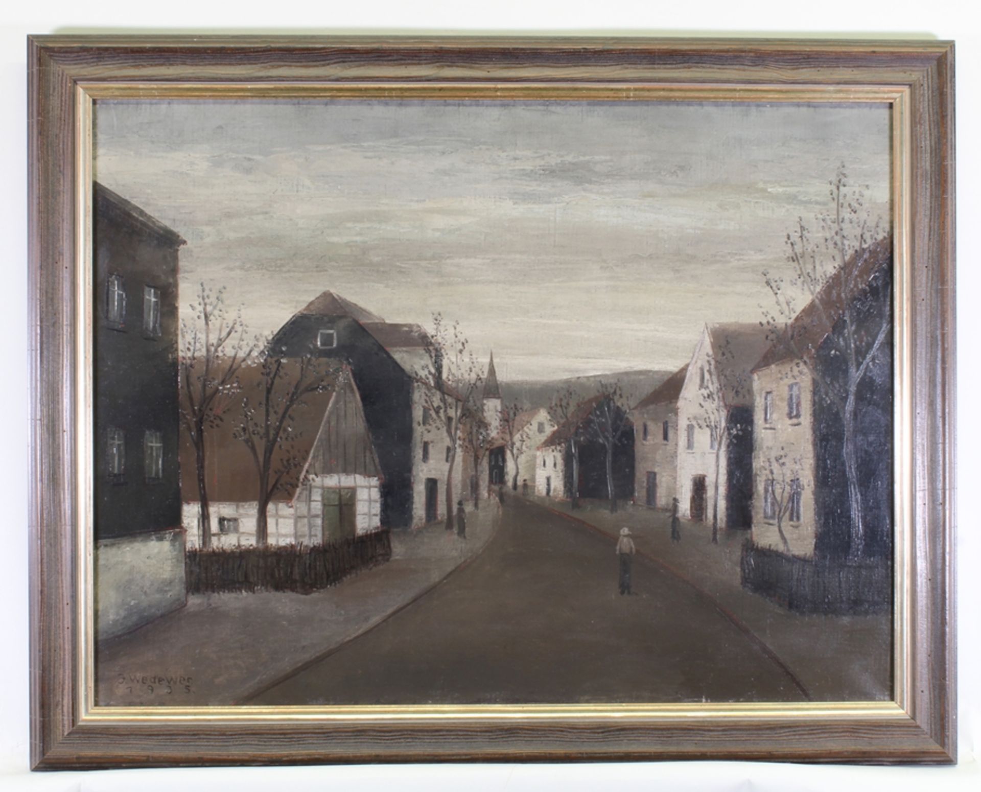 Wedewer, Josef (Lüdinghausen 1896 - 1979 Lüdinghausen, nach expressiver Phase Hinwendung zur Neuen  - Bild 2 aus 4