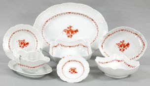 Speiseservice Porzellan, Meissen,