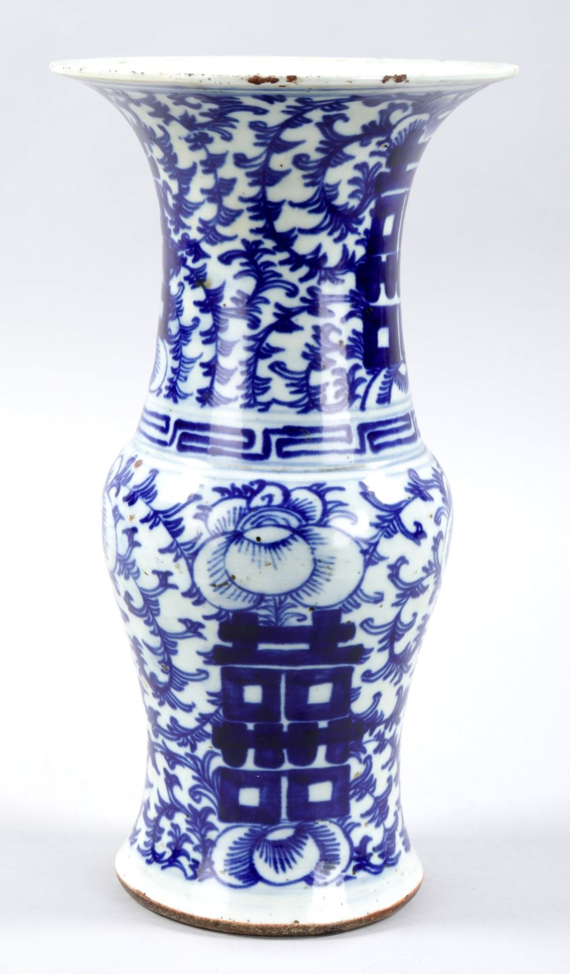 Vase Porzellan, China, um