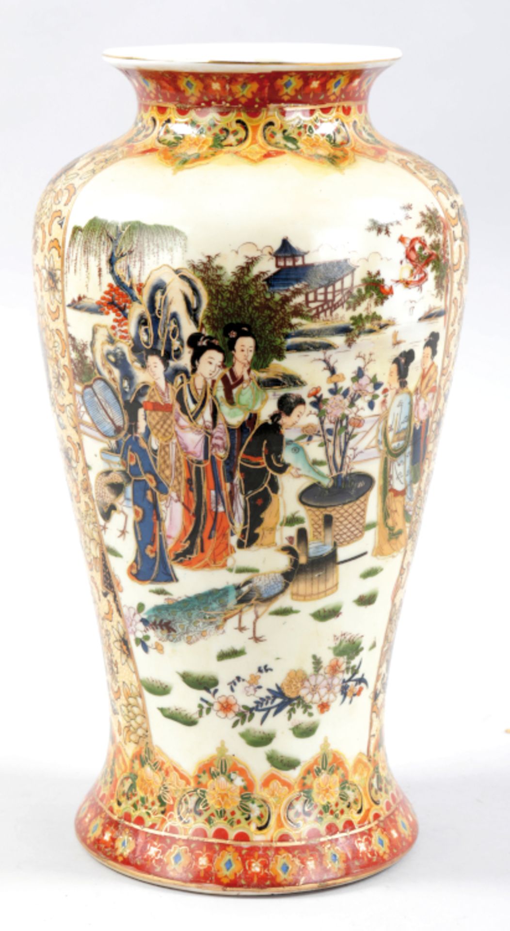 Vase Porzellan, China,