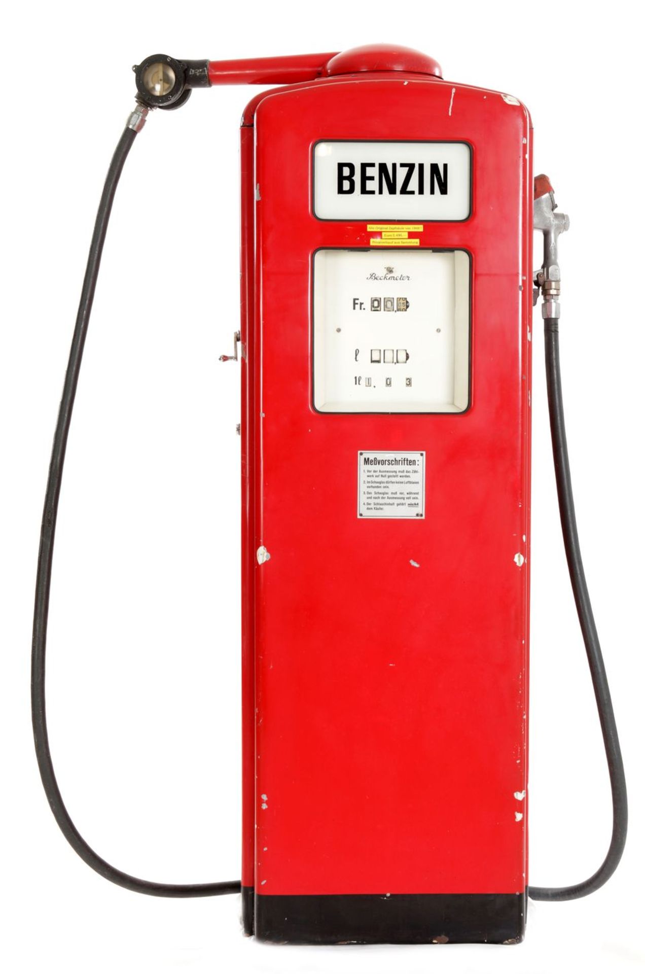 Benzin-Zapfsäule Metall u.a., Beck &