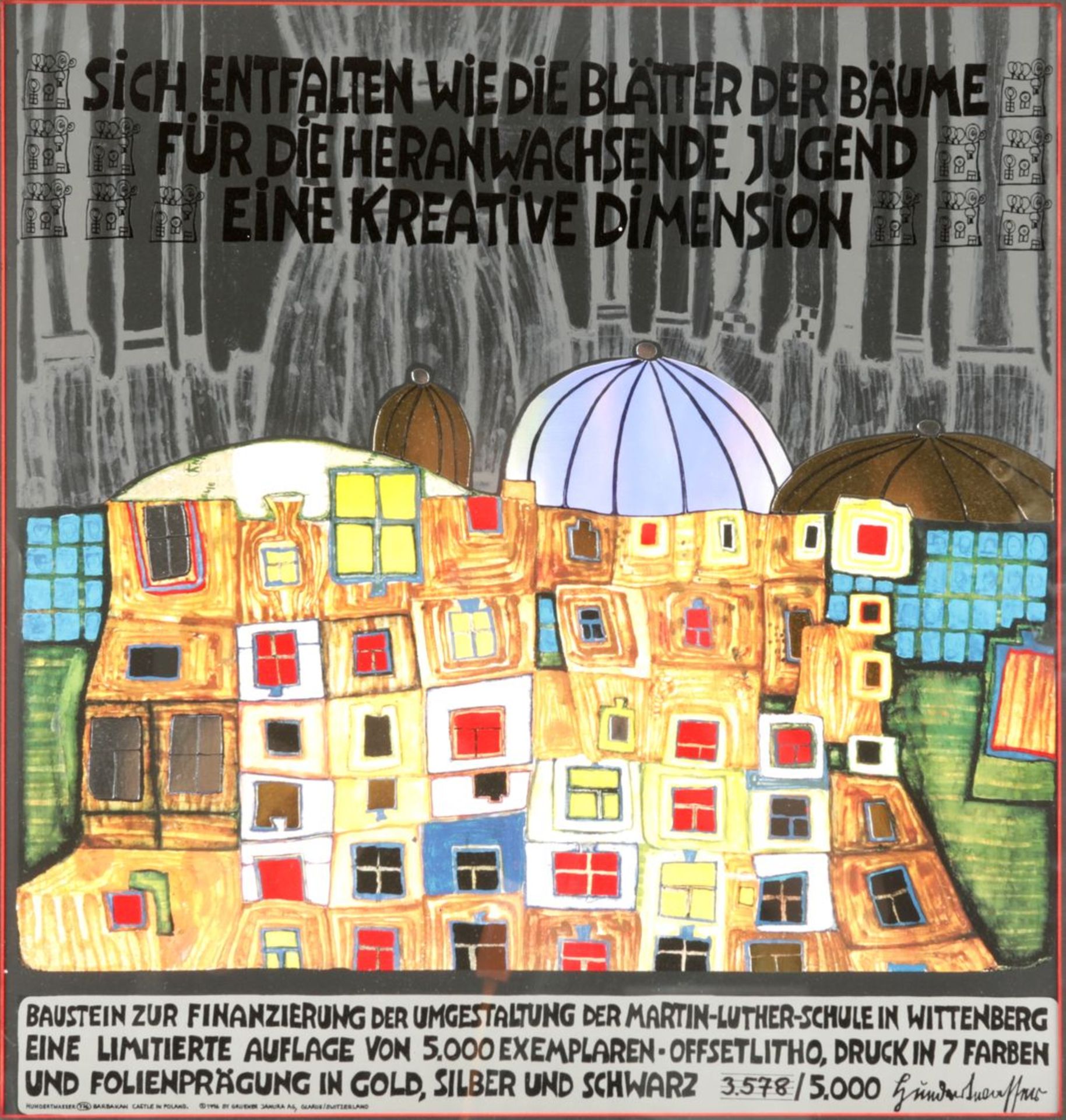 Hundertwasser, Friedensreich 1928 Wien - Bild 3 aus 5