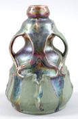 Jugendstil-Vase Porzellan,