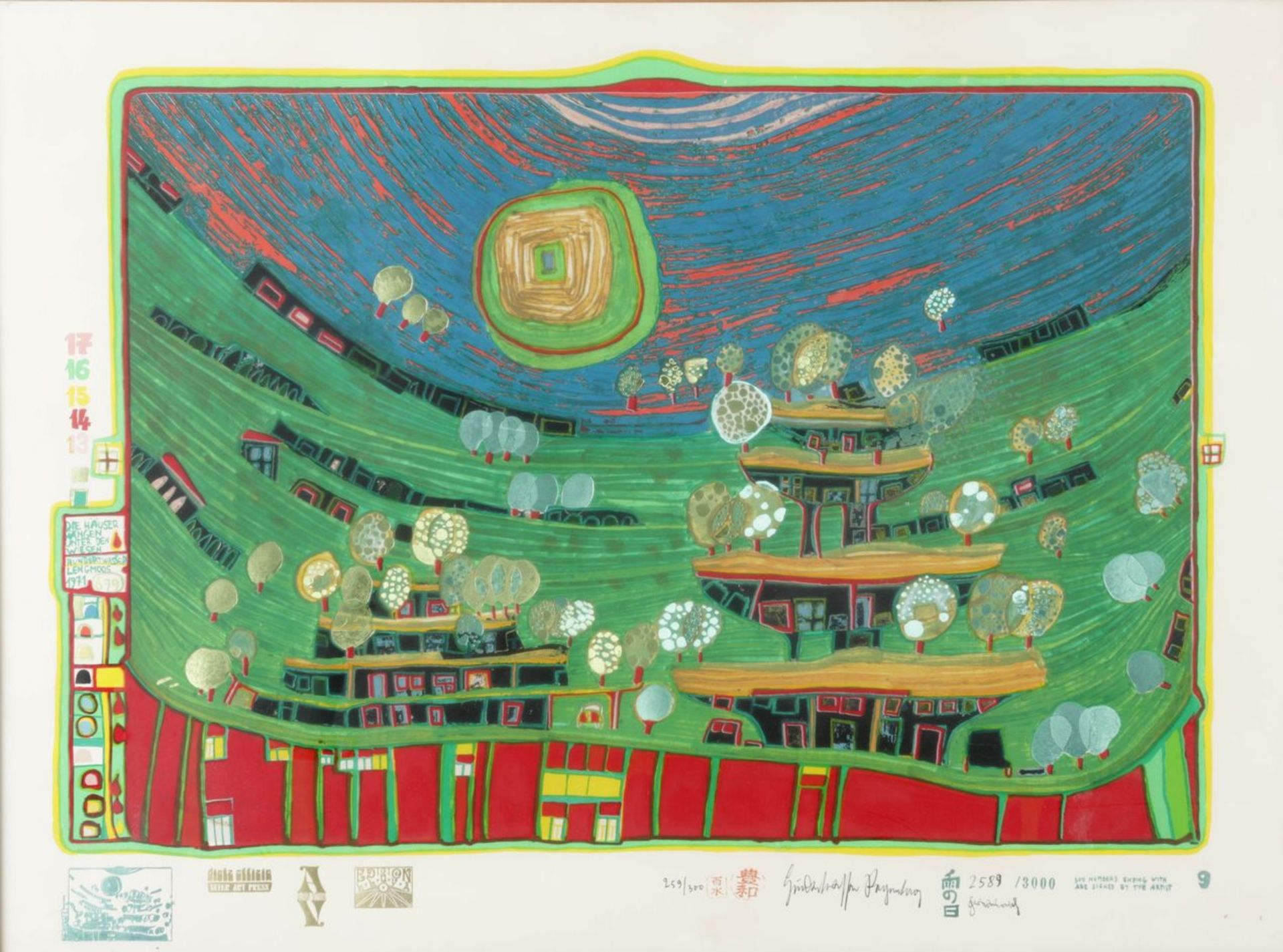 Hundertwasser, Friedensreich 1928 Wien - Bild 2 aus 15