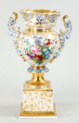 Biedermeier-Prunkvase