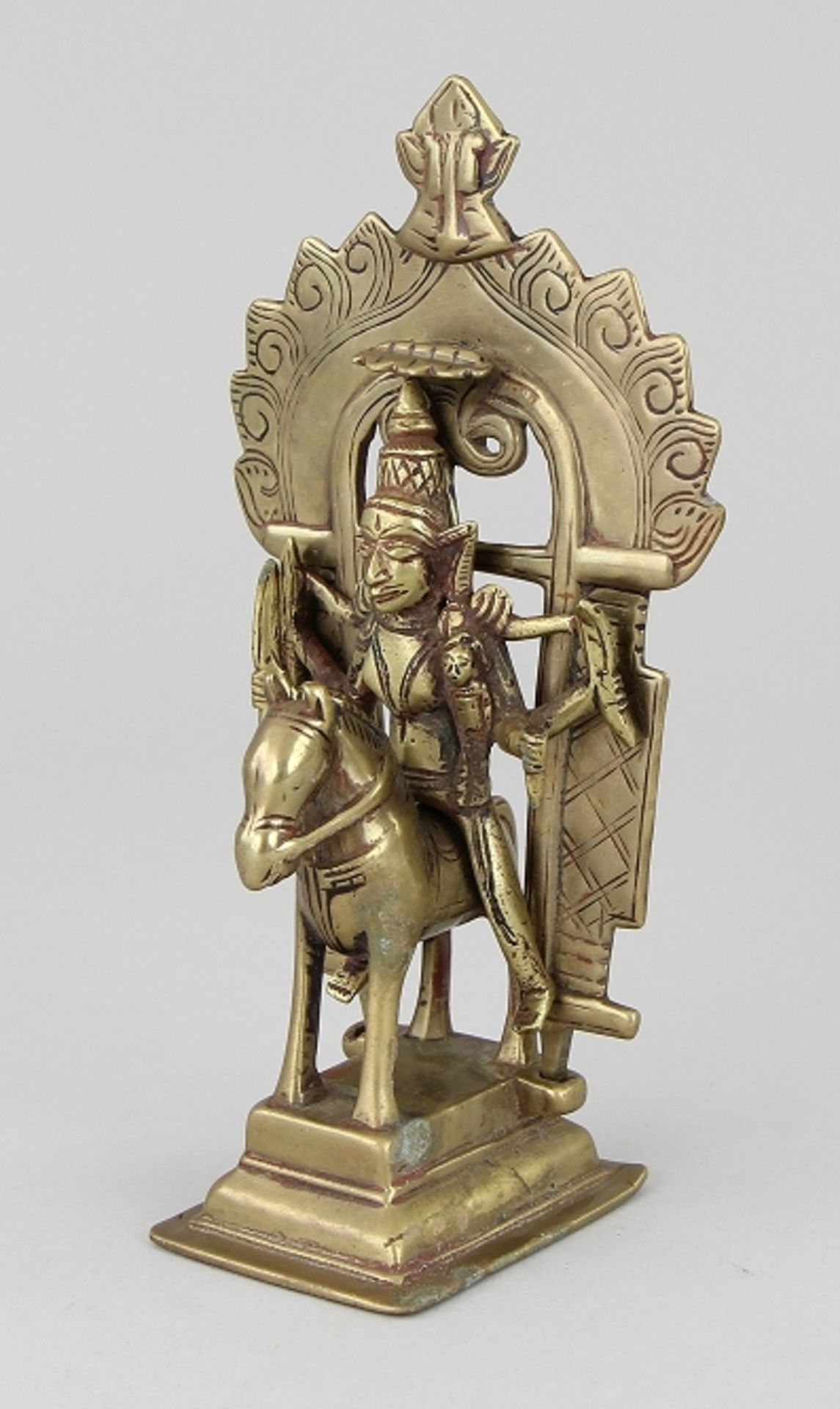 Figur "Shiva zu Pferd"Figur - Image 3 of 6