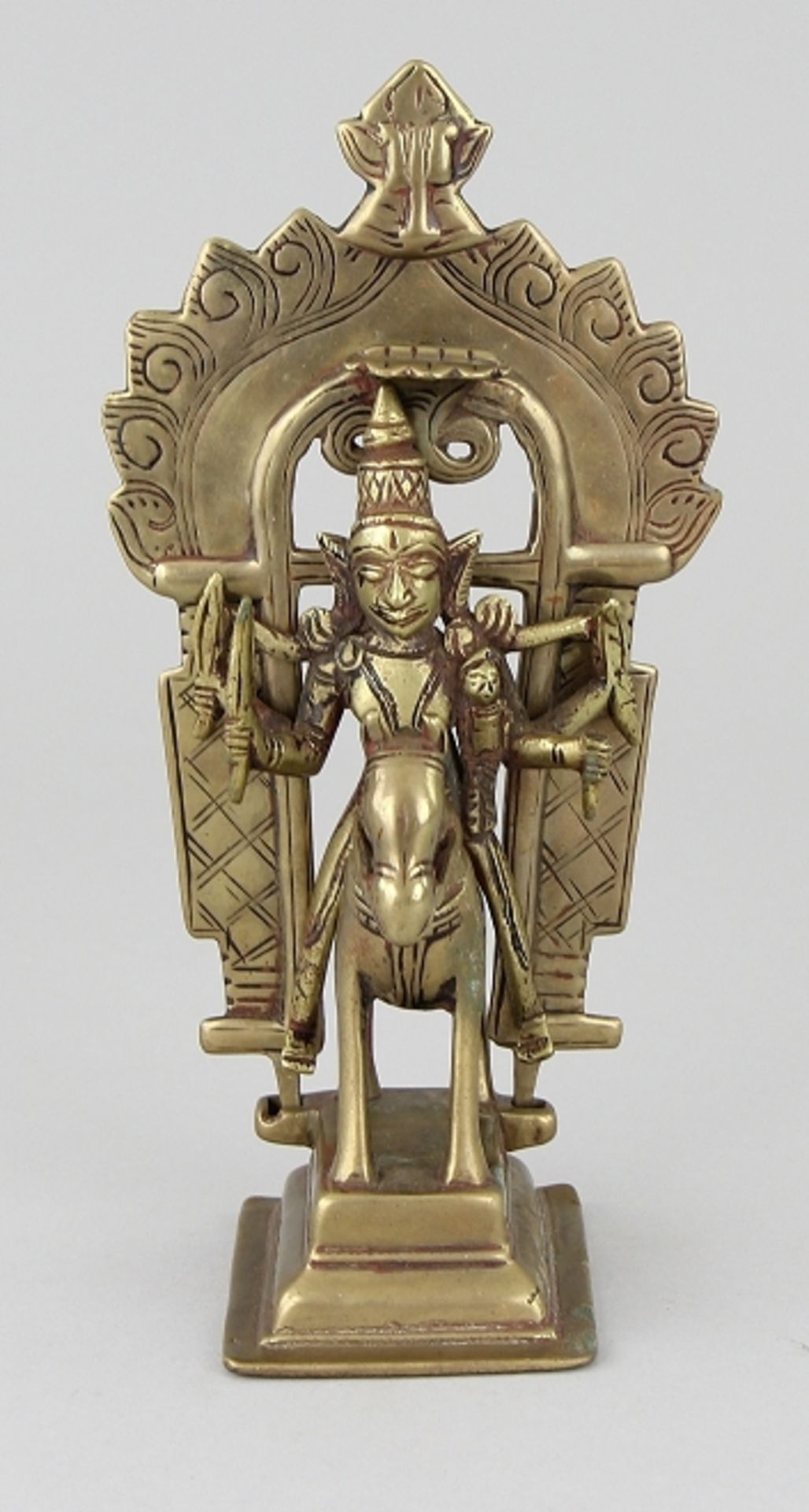 Figur "Shiva zu Pferd"Figur