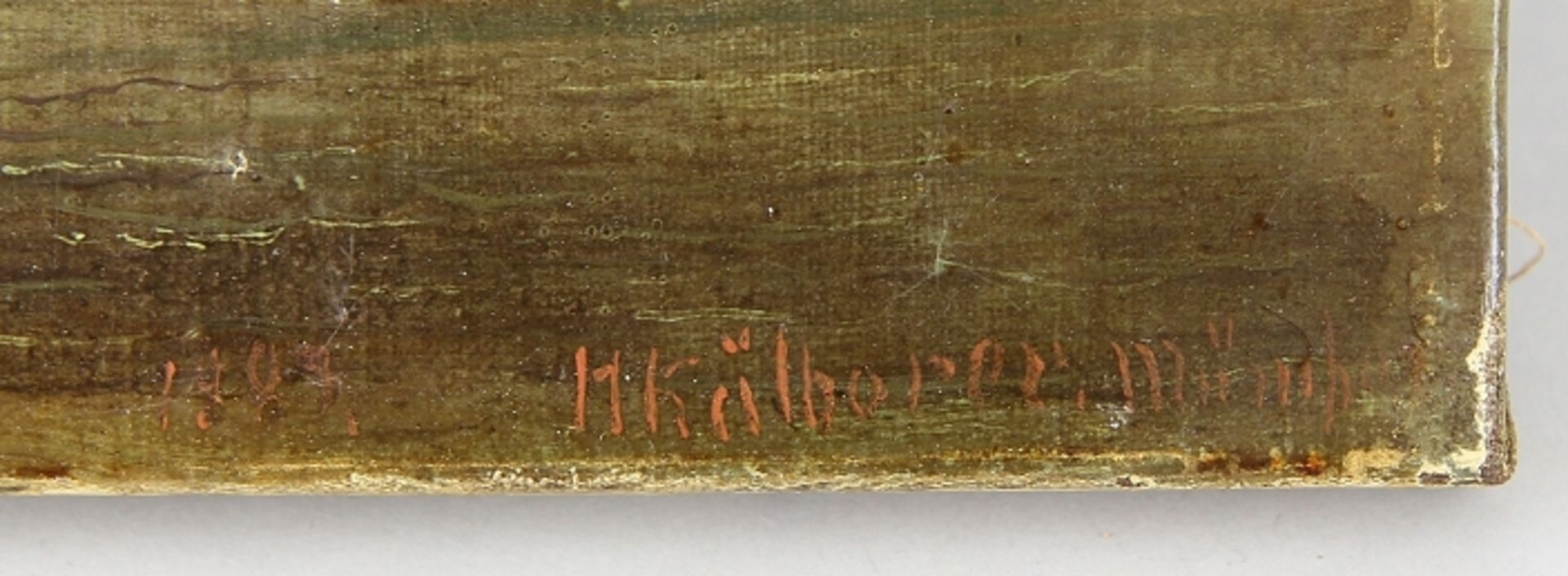 Kälberer, H. (Münchner Maler des 19. Jhd.) - Image 3 of 4