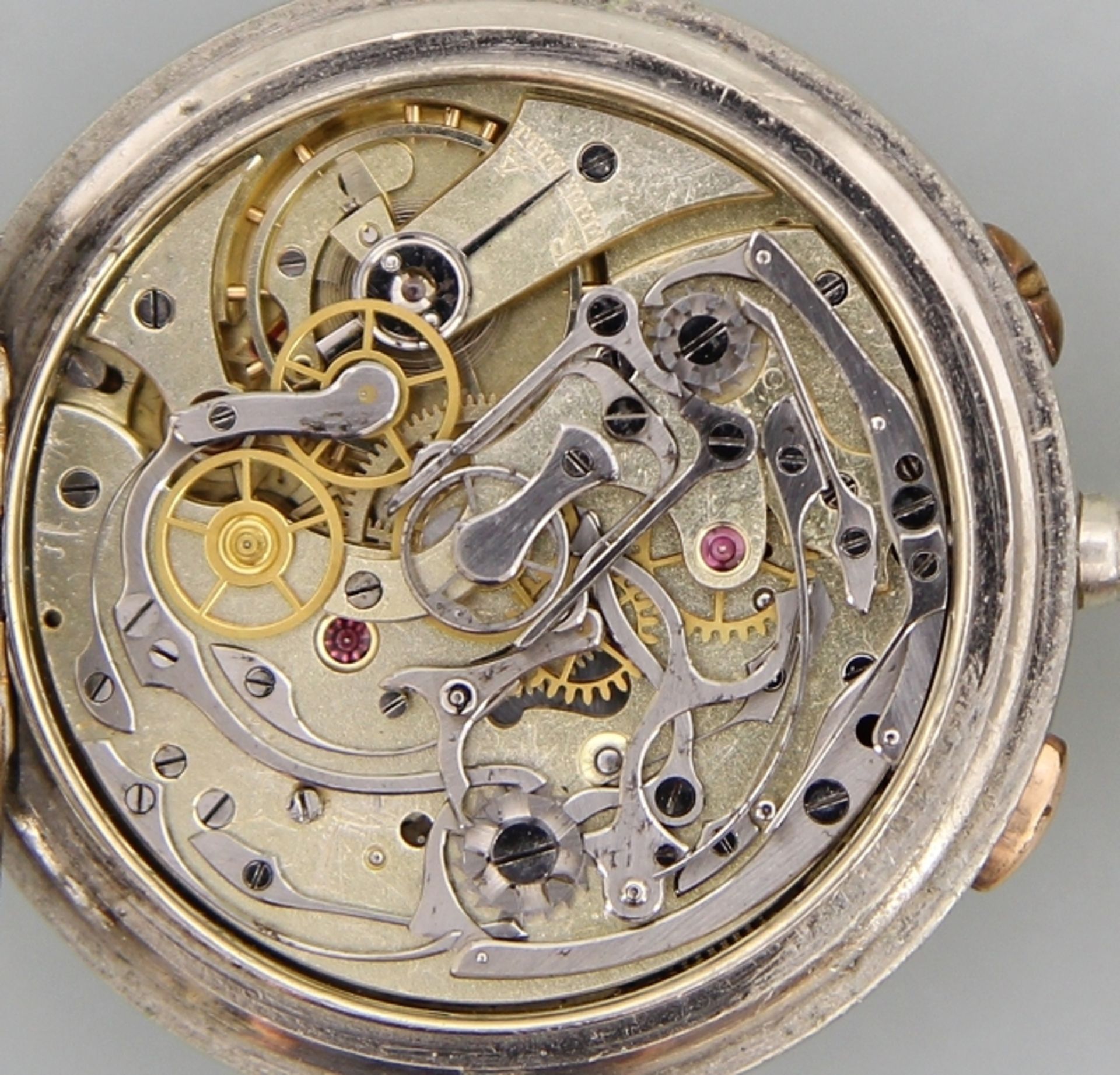 HTU - Rattrapante - Chronograph "Henry Moser" - Image 3 of 3