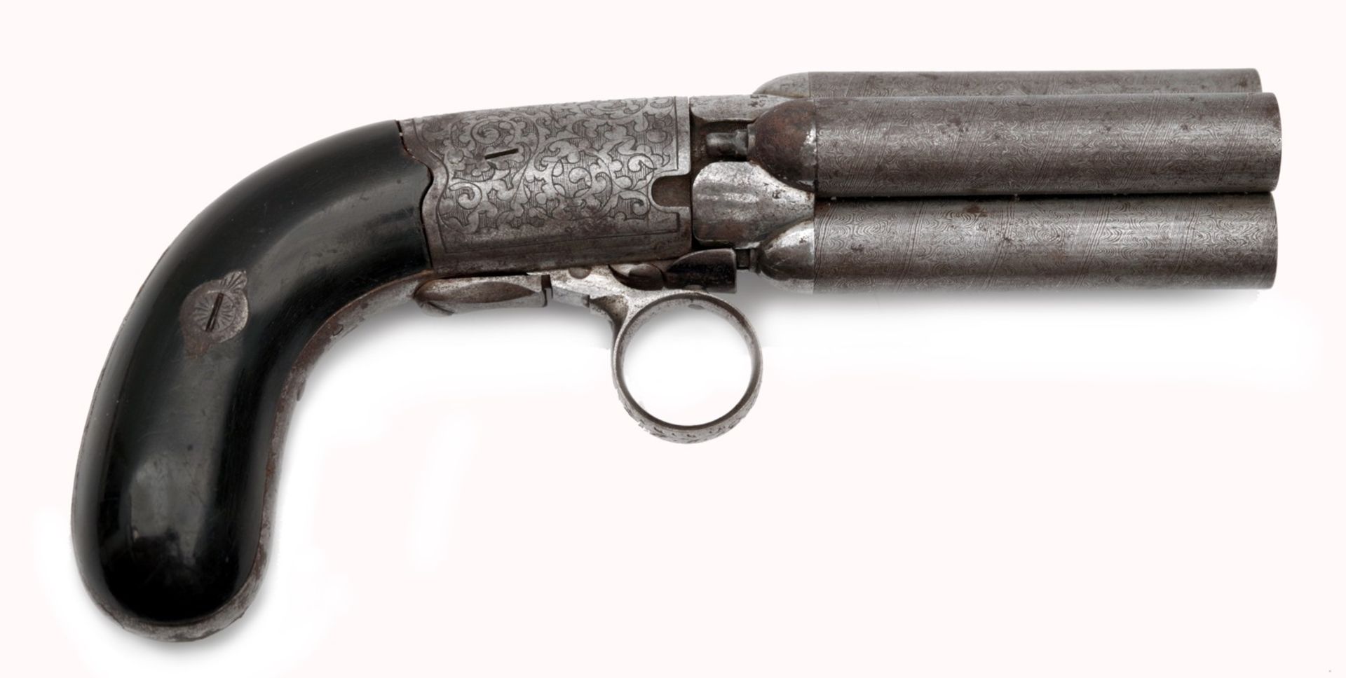 Pepperbox Pistol by Alphonse Caron