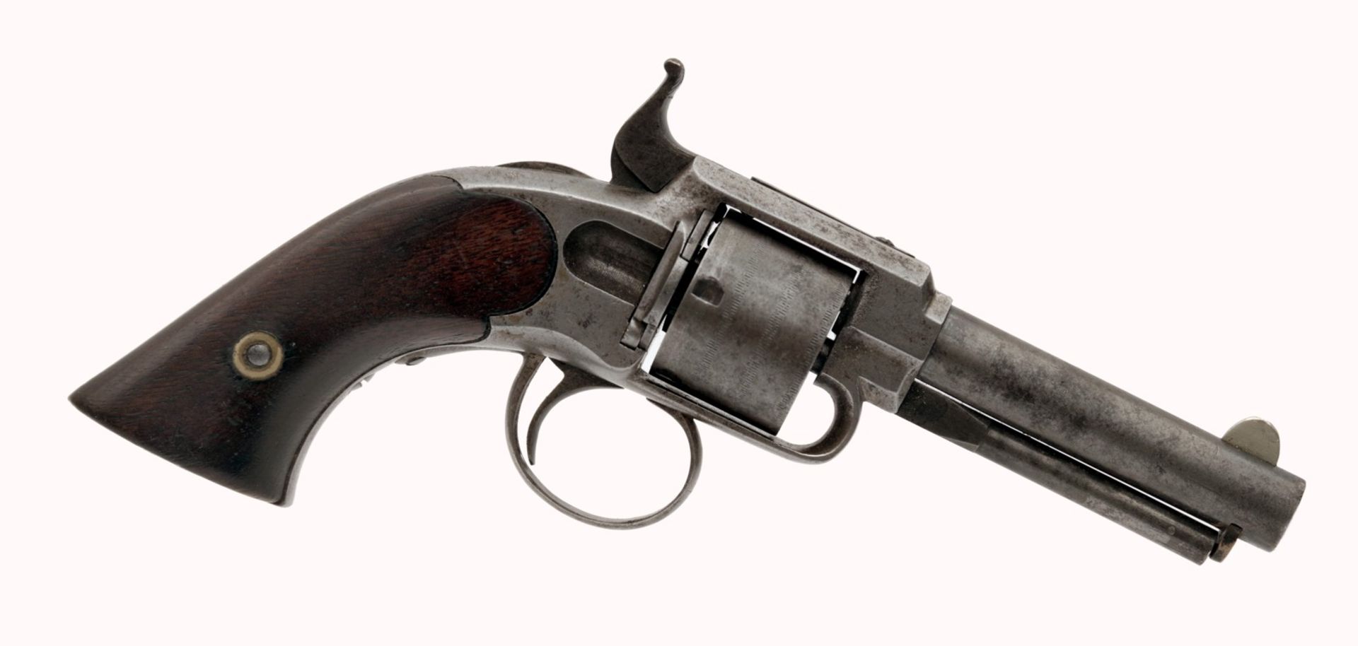 James Warner Pocket Model Revolver in a Wooden Box - Image 3 of 5