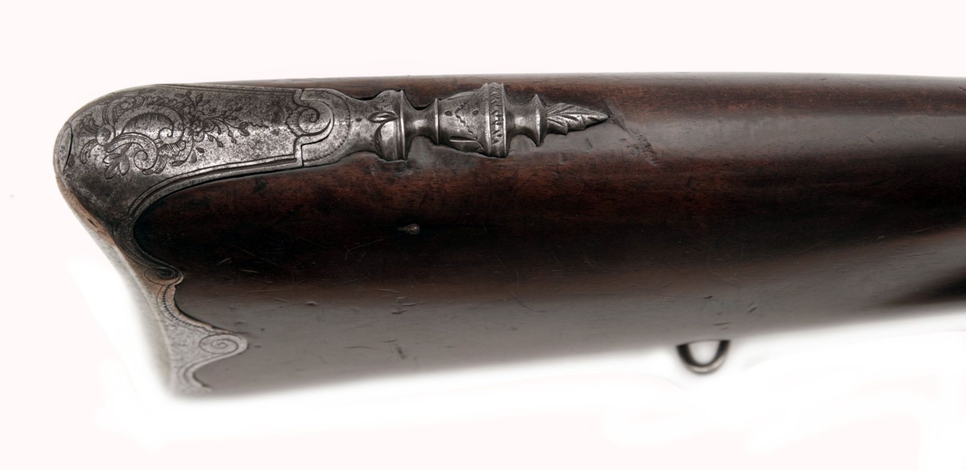 A Double-Barrelled Flintlock Shotgun - Image 7 of 7