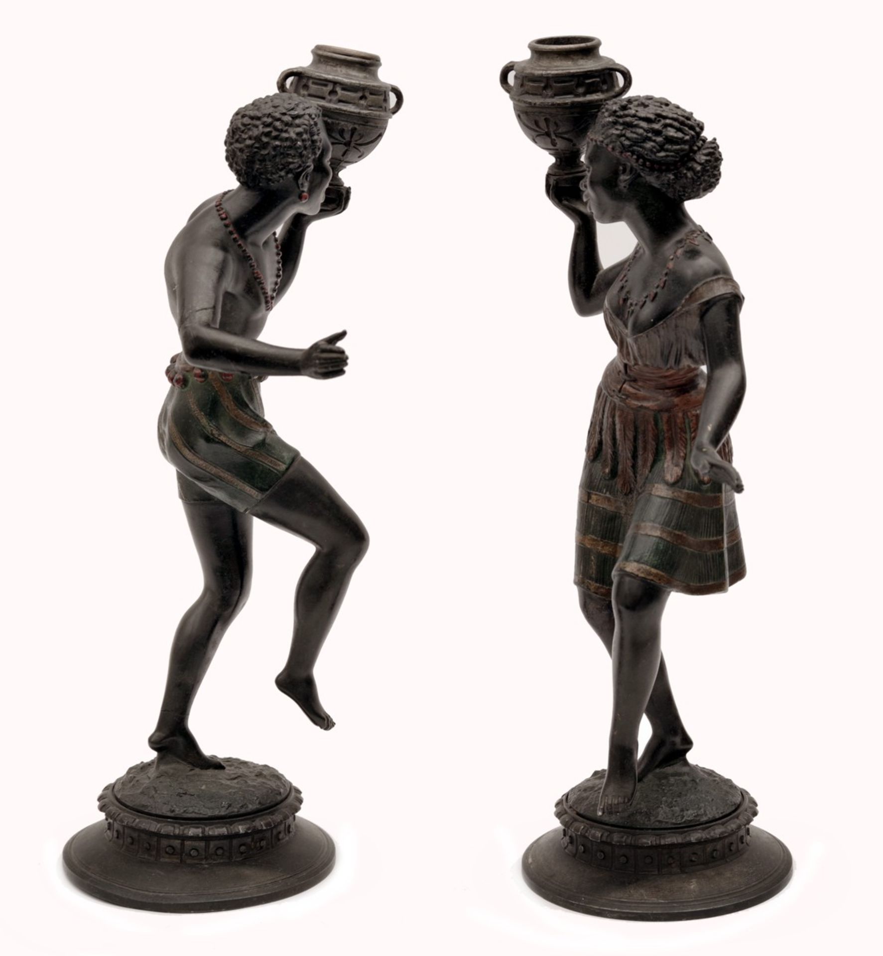 A Pair Candlestick Holders - Image 2 of 3