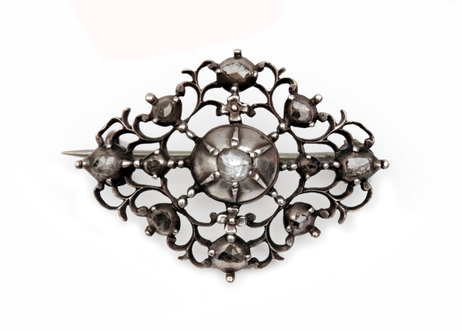 A Brooch with Diamonds