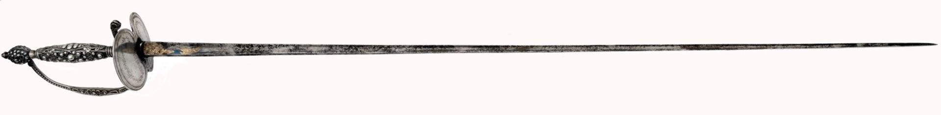 A French Silver-Hilted Small-Sword