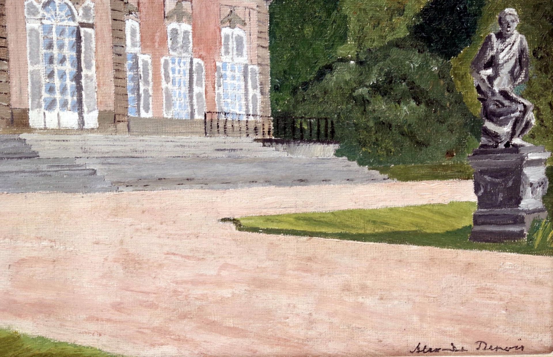 The statues in the Castle Garden by Alexandre Benois - Image 2 of 2