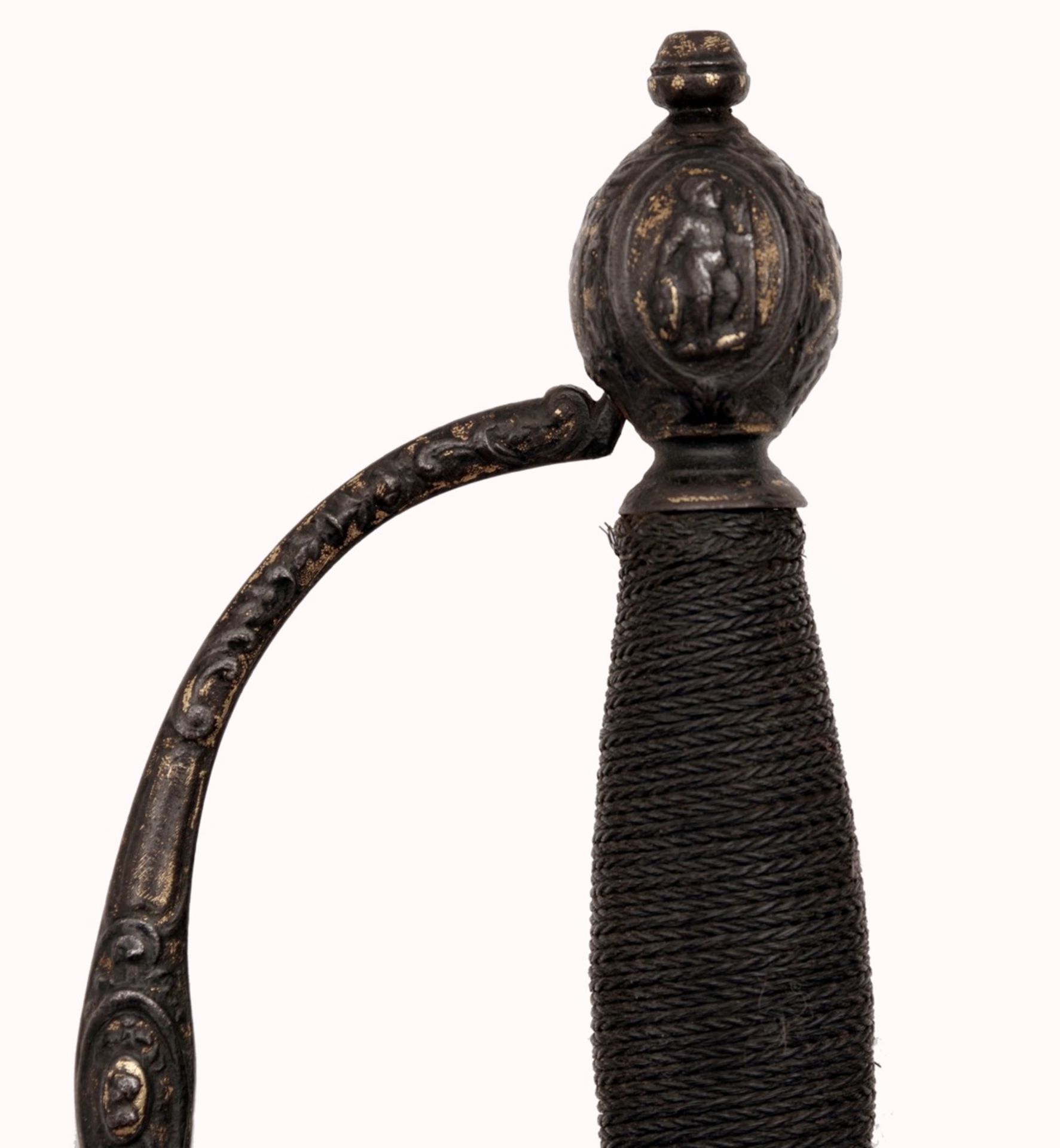 A French Gilt Small-Sword with Chiselled Hilt - Image 7 of 7