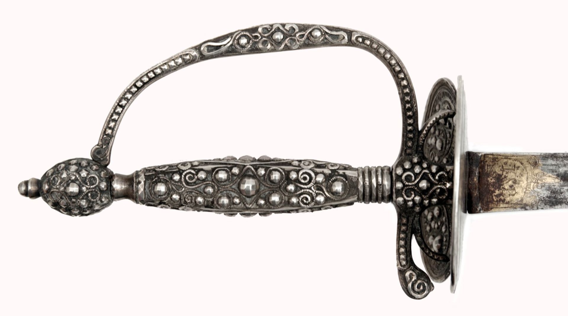 A French Silver-Hilted Small-Sword - Image 3 of 6