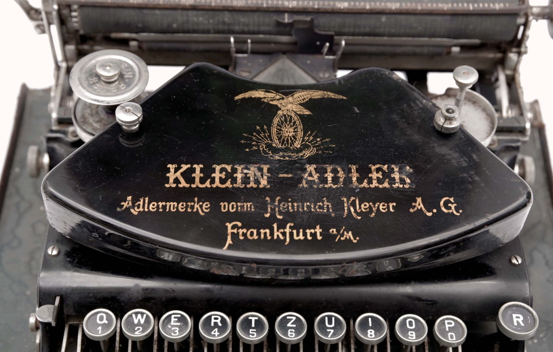 A Typewriter KLEIN-ADLER 1 in Case - Image 2 of 3