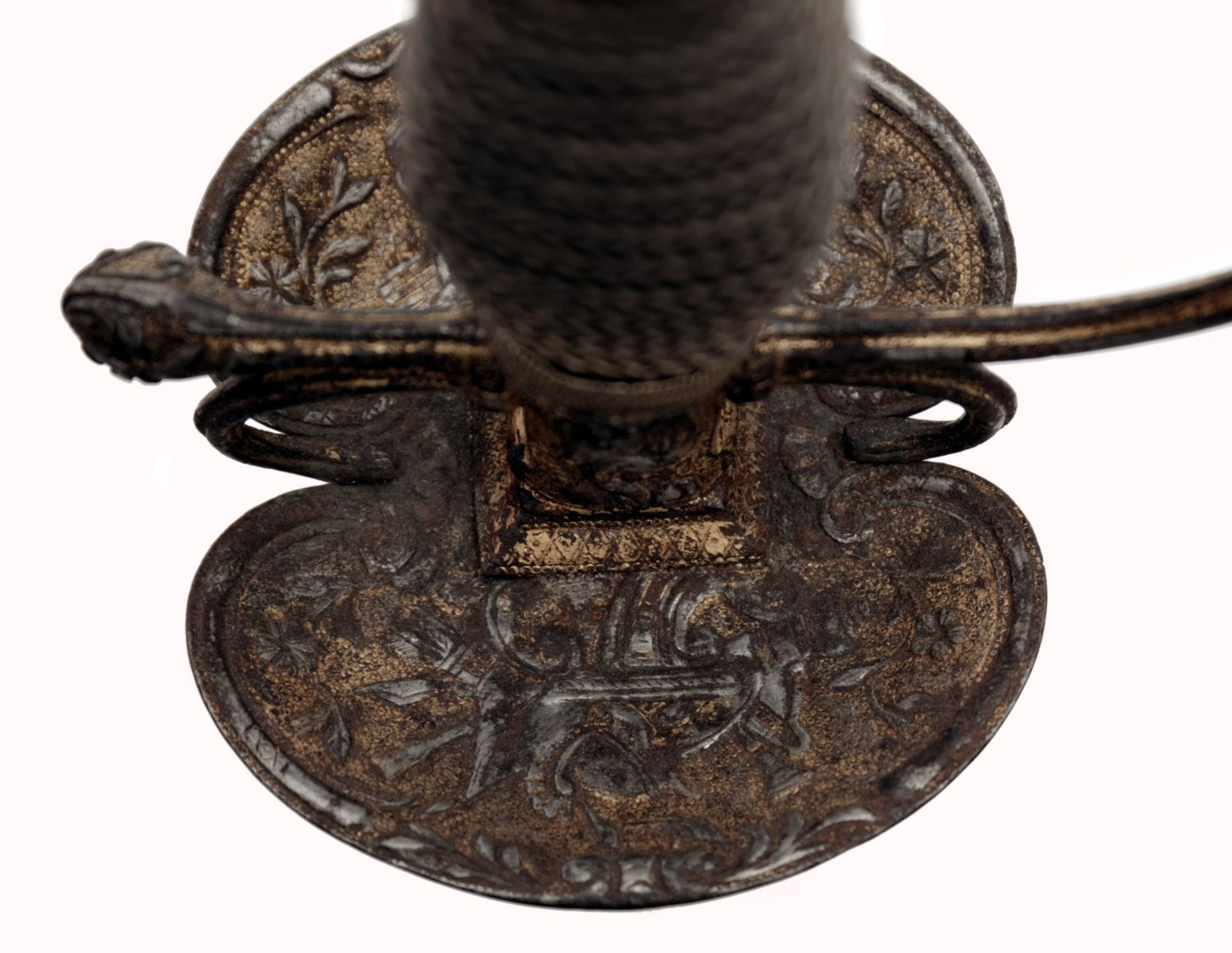A Gilt Small-Sword with Chiselled Hilt - Image 6 of 7