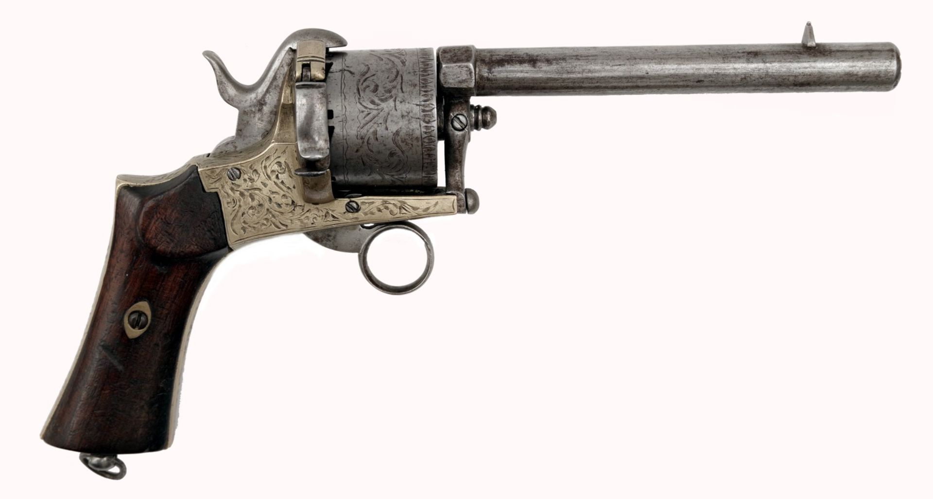 A Cased Pinfire Revolver - Image 2 of 5