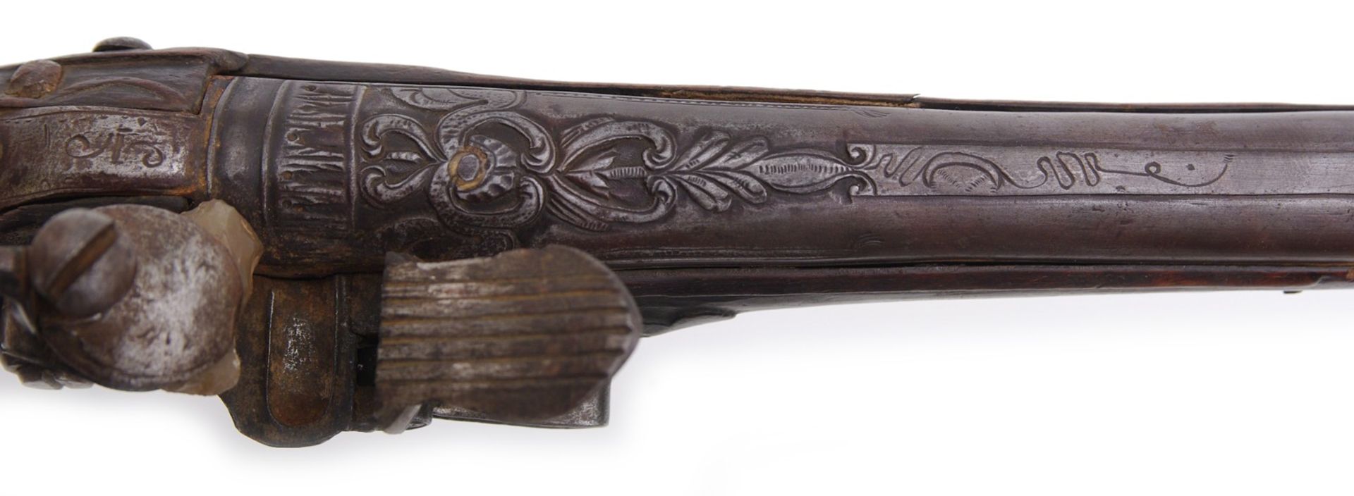 A flintlock pistol - Image 7 of 8