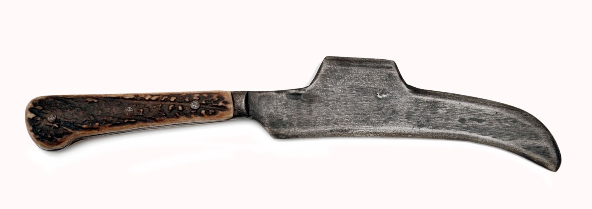 A Hunting Knife with Chopping Blade