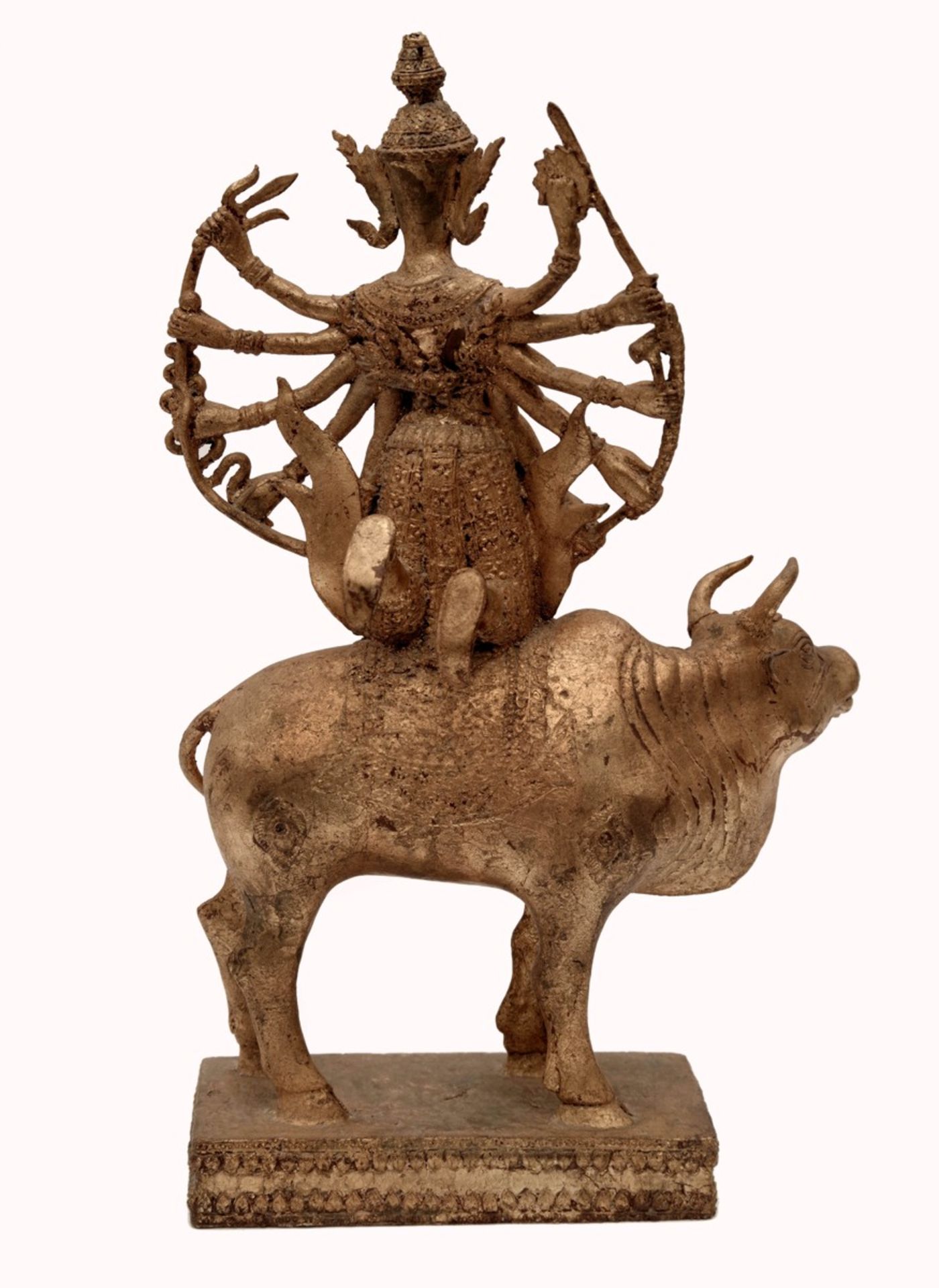 Shiva auf dem Büffel Nandi - Bild 2 aus 3