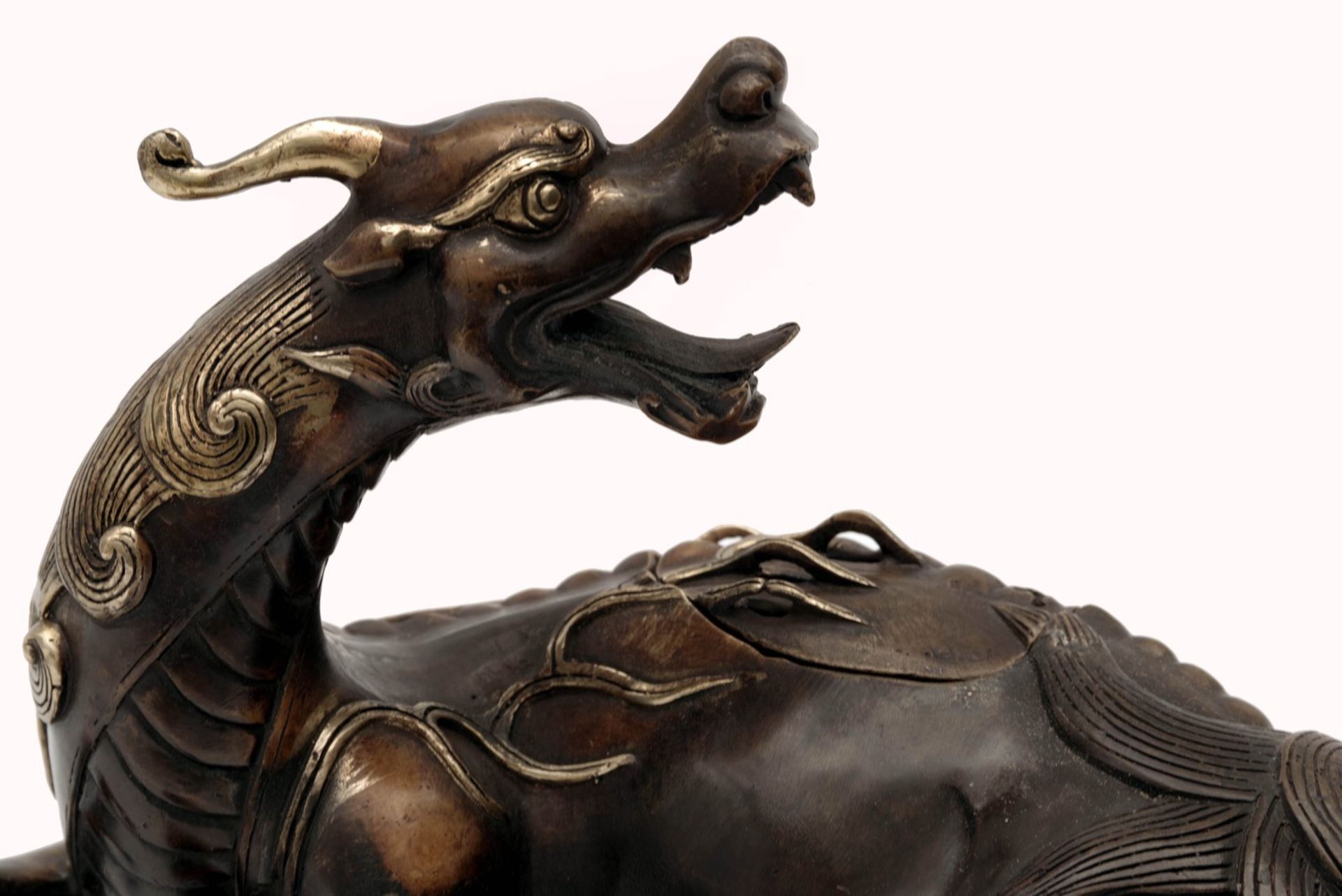 Incense Burner in the Form of a Qilin - Image 4 of 4