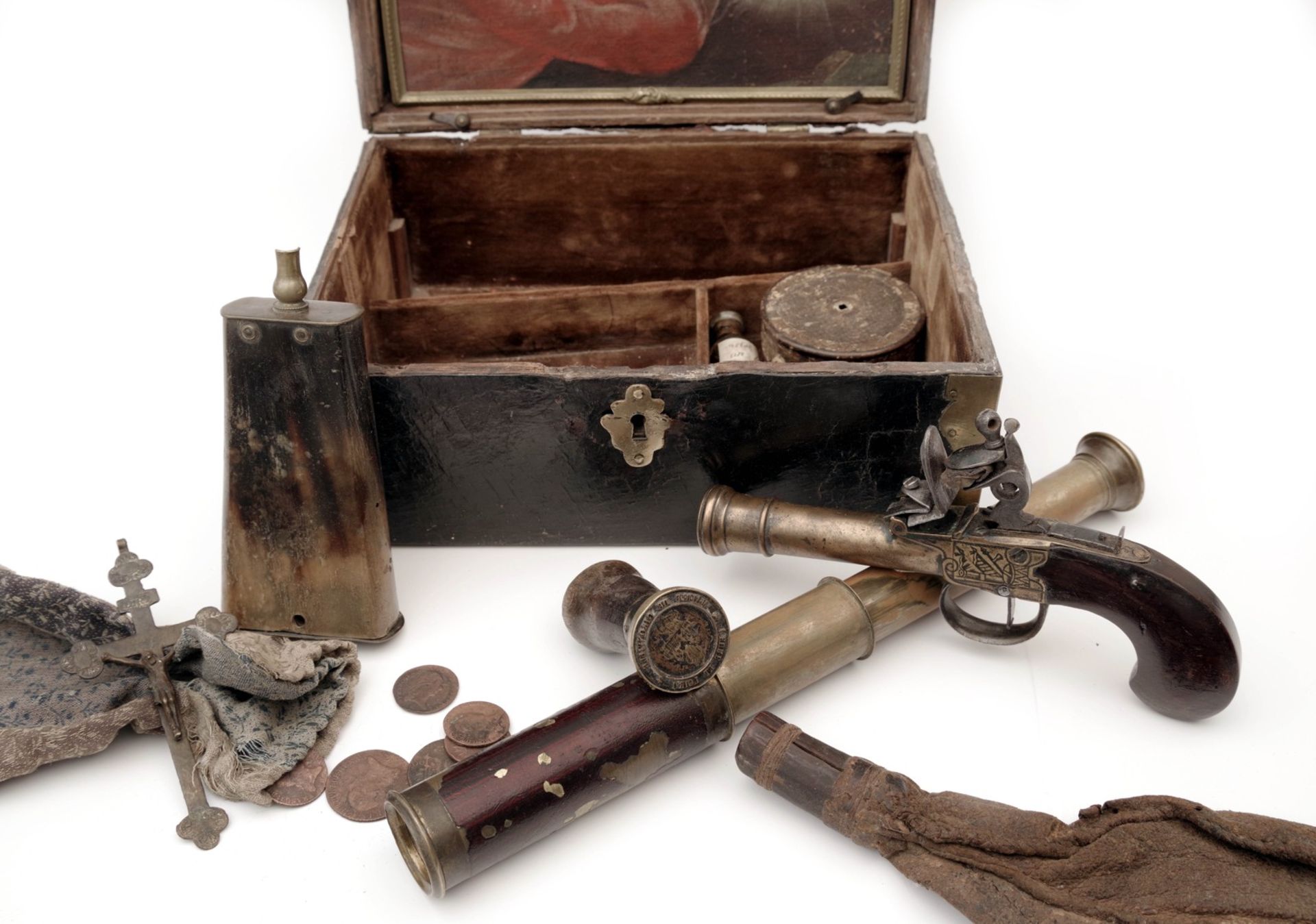 A Cased Navigational and Travel Tools - Image 7 of 8
