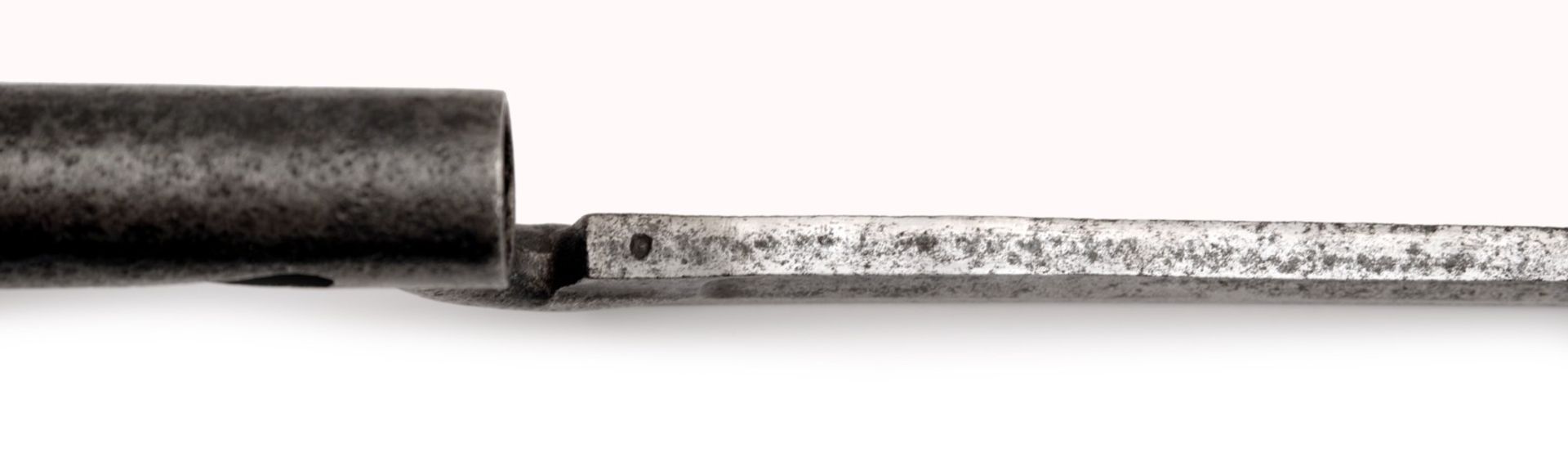 An Austrian Jager Socket Bayonet — M 1854 - Image 2 of 2