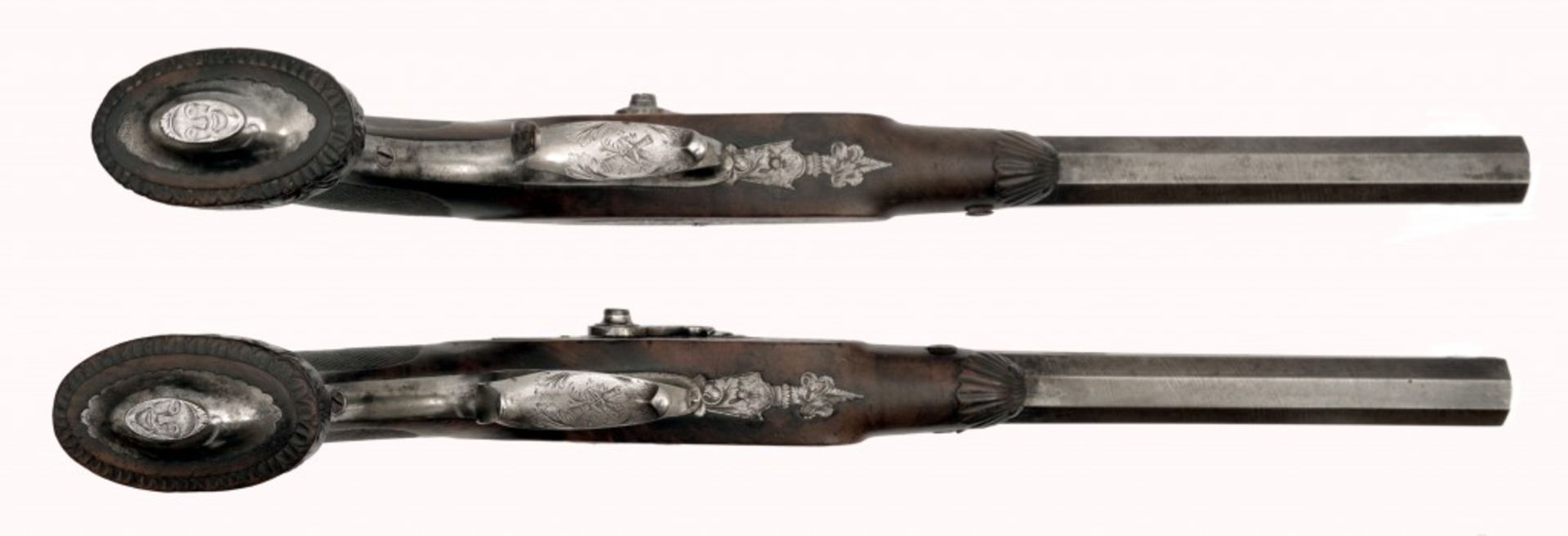 Cased Pair Percussion Pistols by Pirmet a Paris - Image 3 of 7