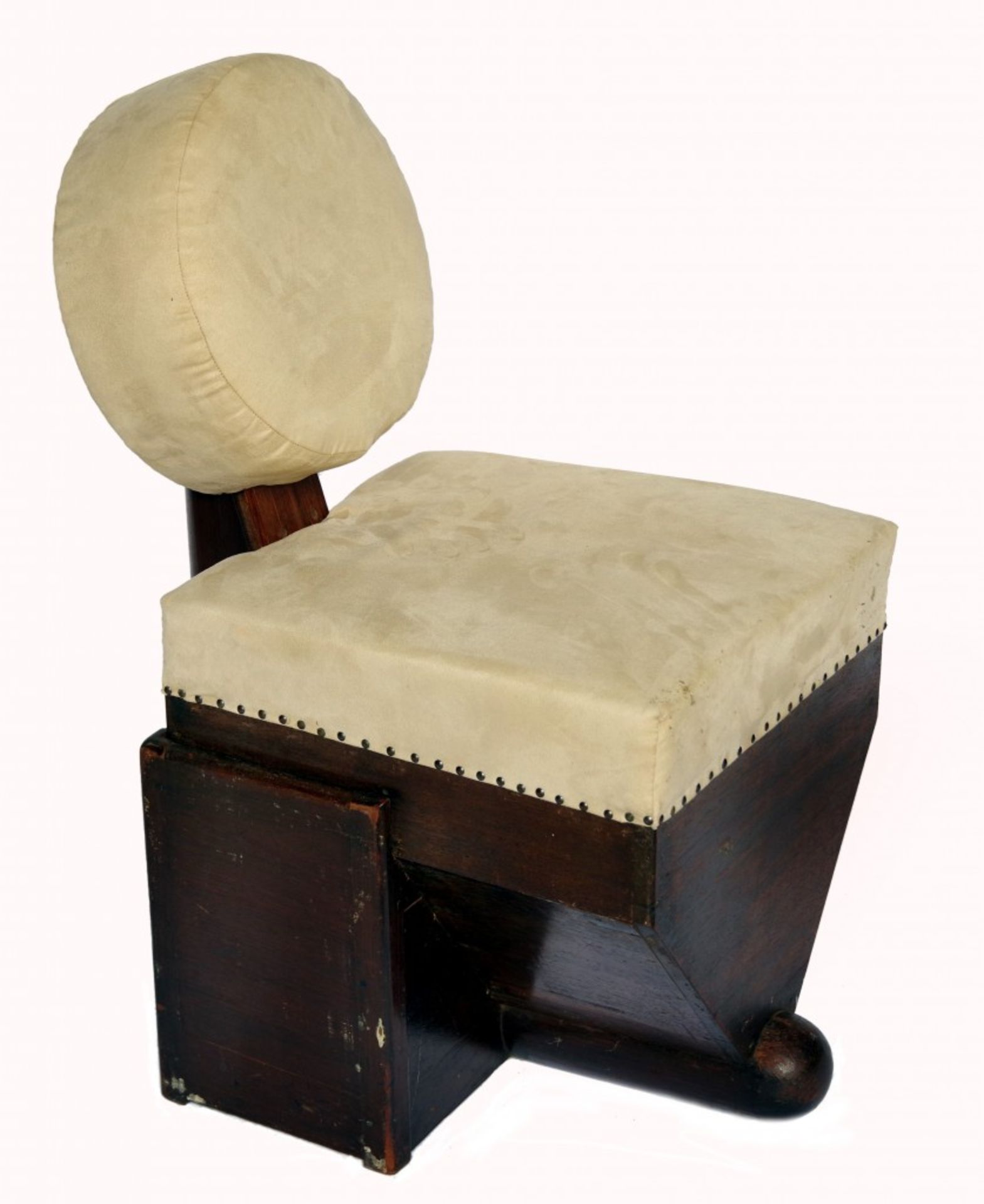 Rondo-Cubist Writing Desk with Chair - Image 4 of 5