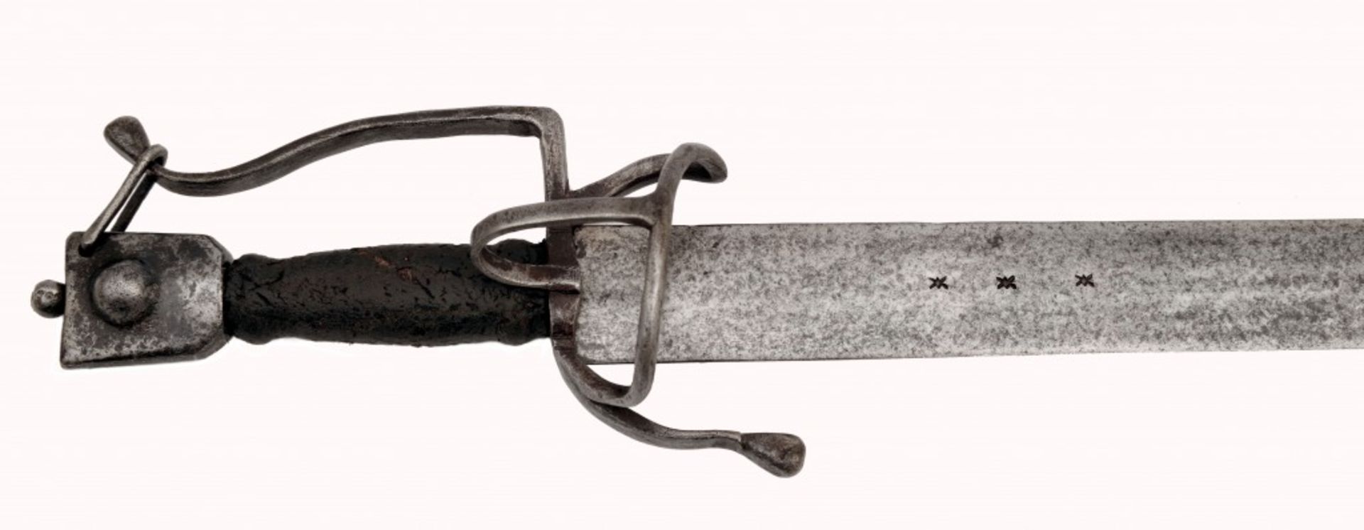 Schiavona with Pre-basket-hilt Form