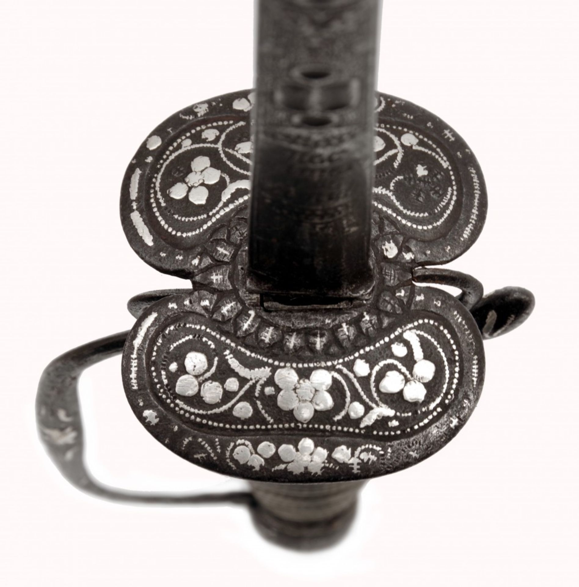 A Small-sword with Silver-inlaid Hilt - Image 4 of 7