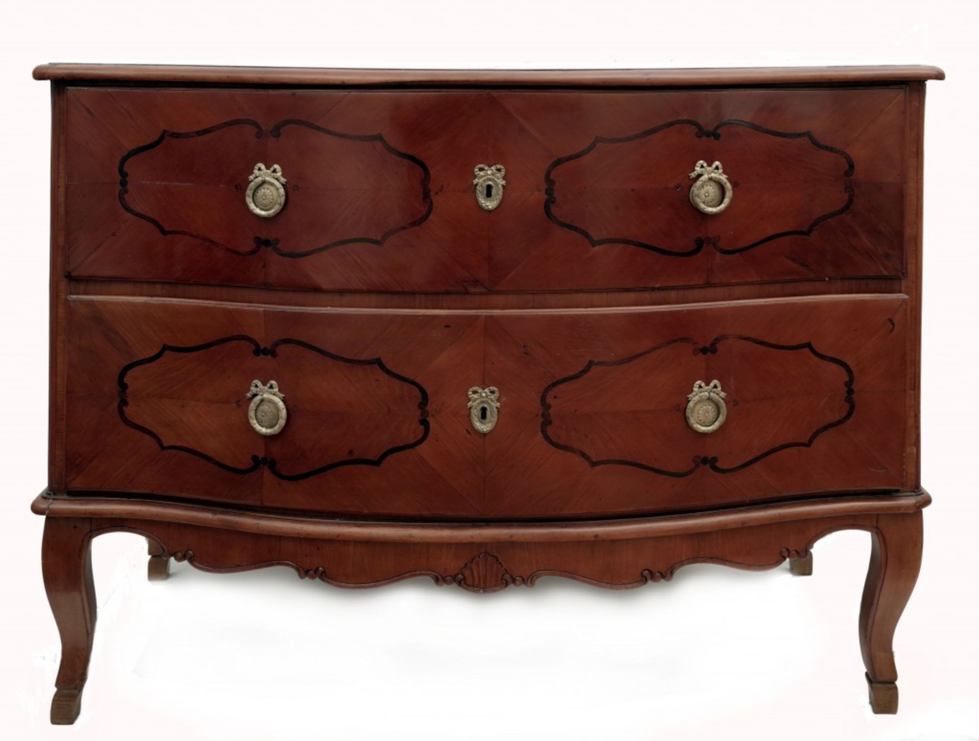 A Baroque Chest of Two Drawers